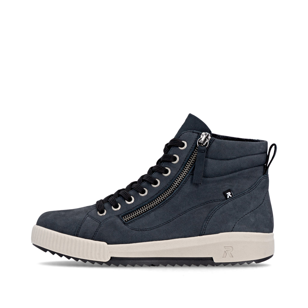 Blue Zip Boots for Women | Rieker Sport W0164-14