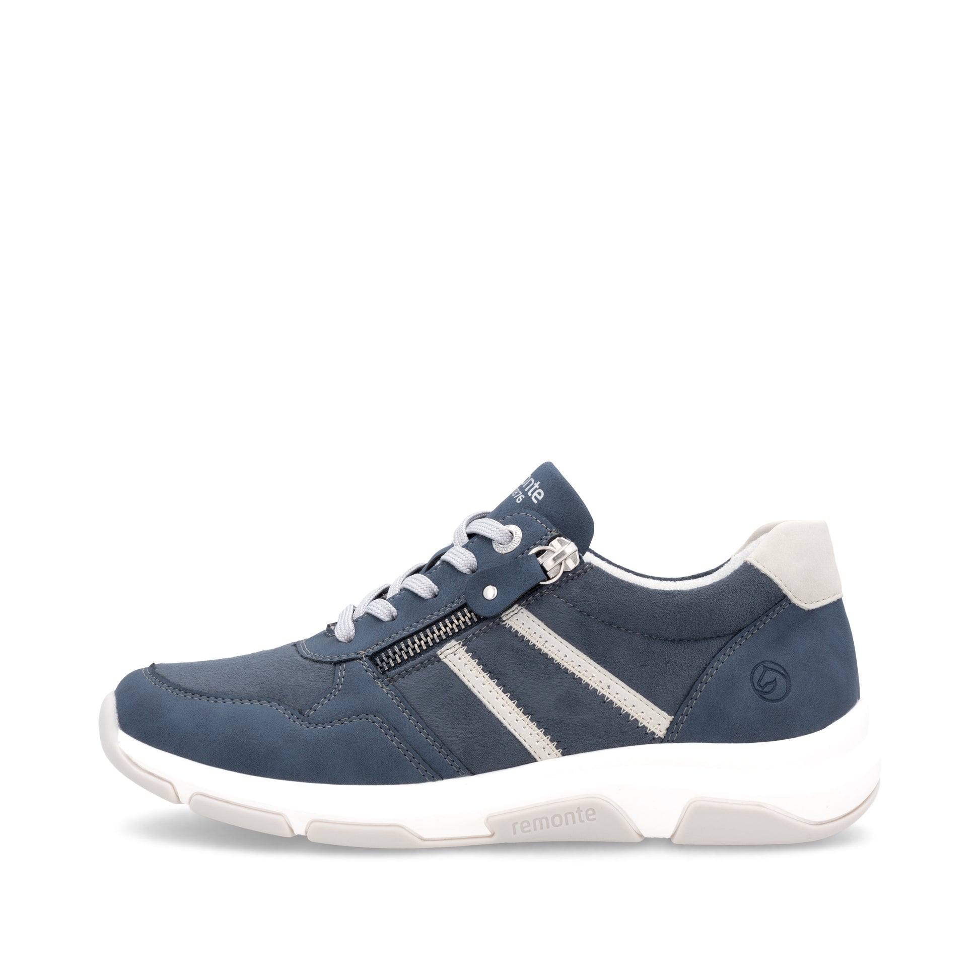 Blue Zip Shoes for Women | Remonte D1S04-14