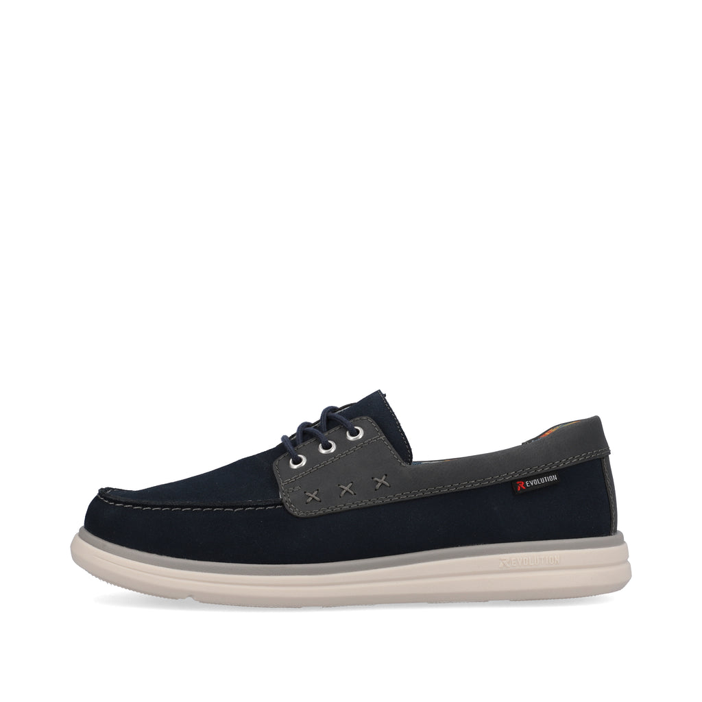 Blue Lace-Up Shoes for Men | Rieker Sport U0601-14
