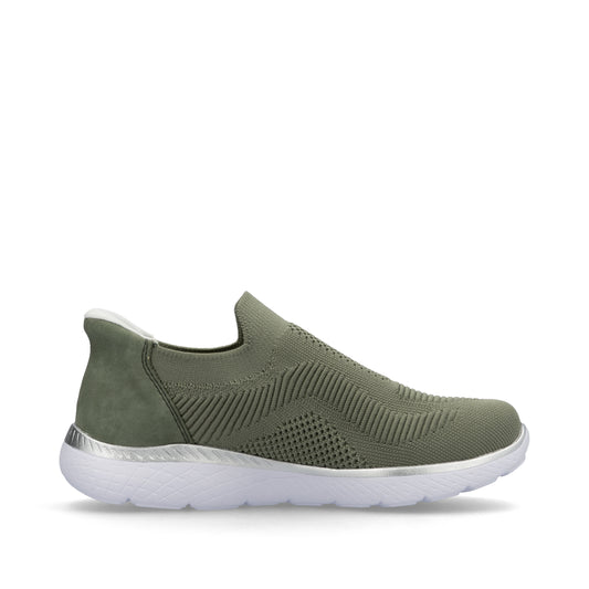 Rieker Woman's Trainer - Green | M5072-52