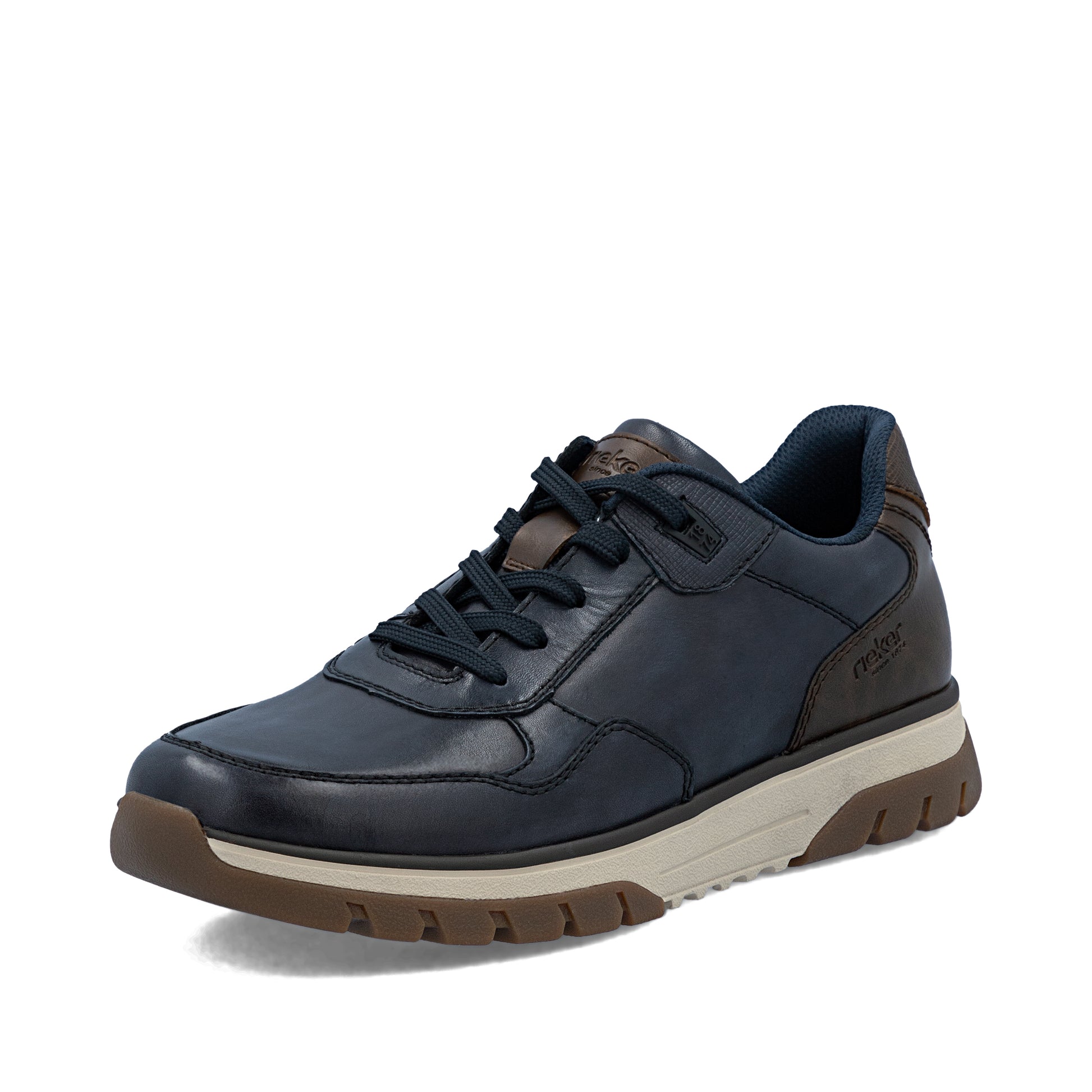 Blue Zip Shoes for Men | Rieker B9301-14