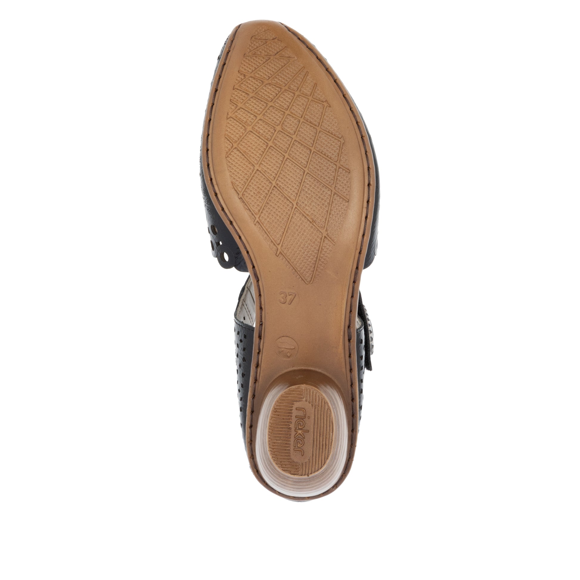 Black Hook & Loop Shoes for Women | Rieker 43753-02