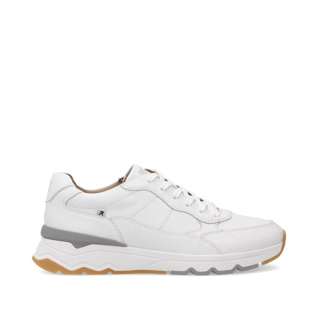 White Elasticated Shoes for Men | Rieker U0904-80