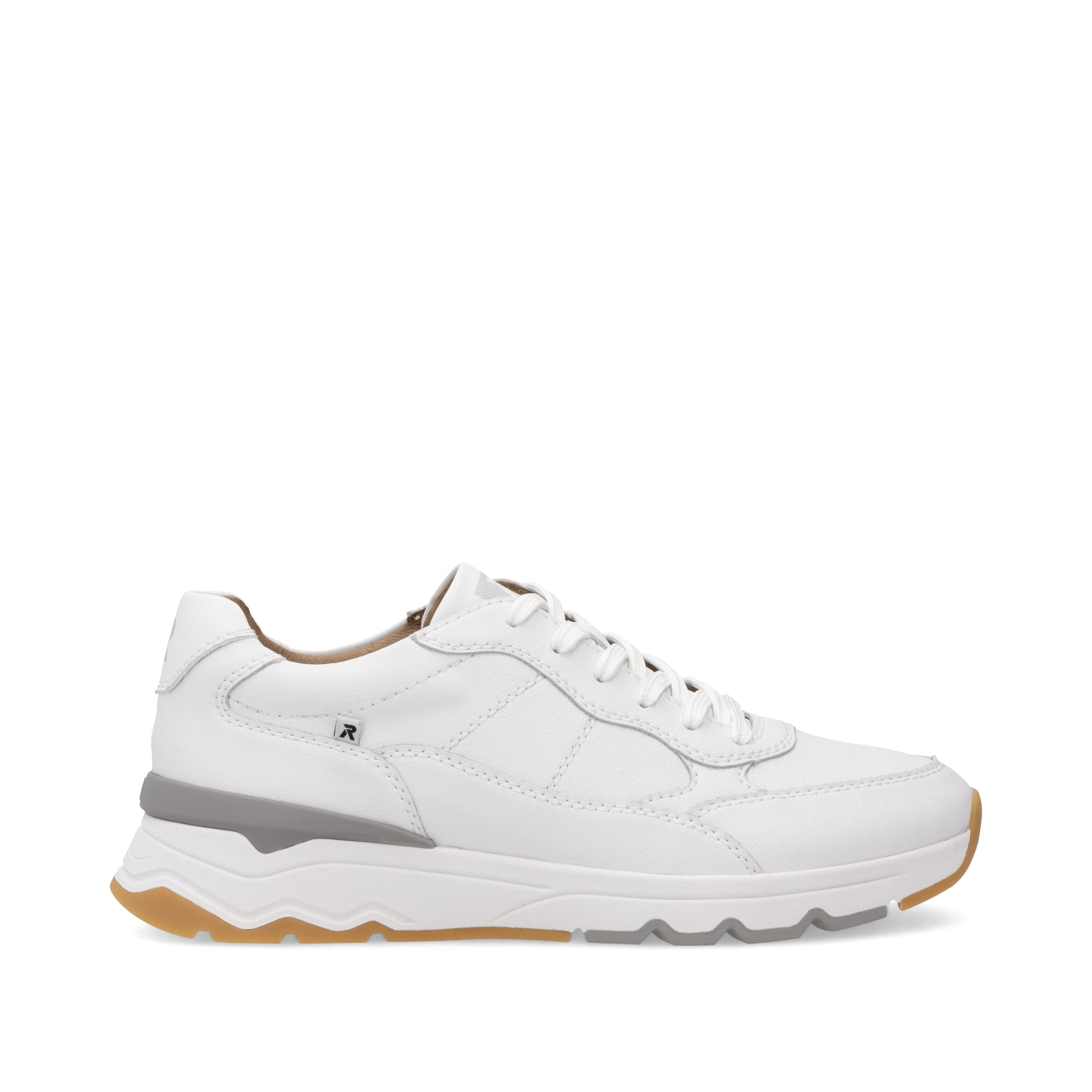 White Elasticated Shoes for Men | Rieker U0904-80