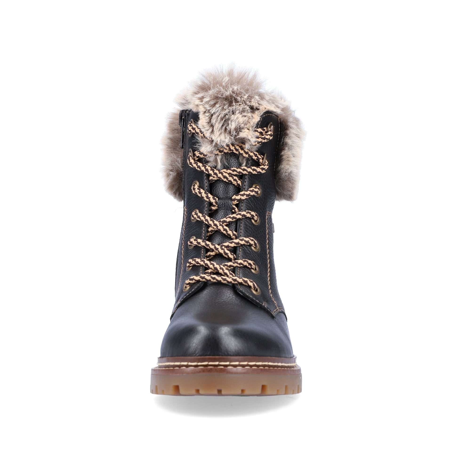 Black Zip Boots for Women | Remonte D0B74-01