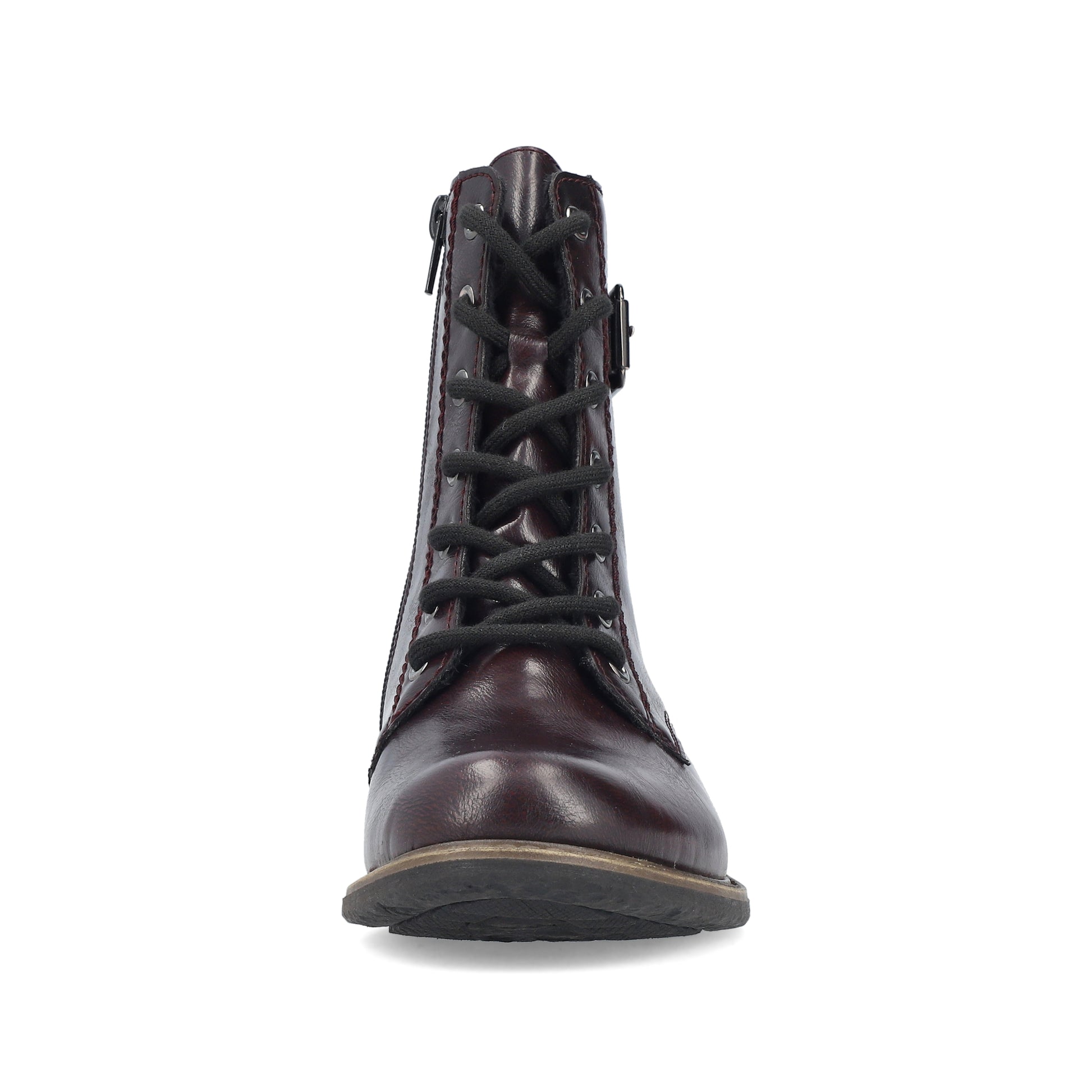 Red Zip Boots for Women | Rieker 74802-35