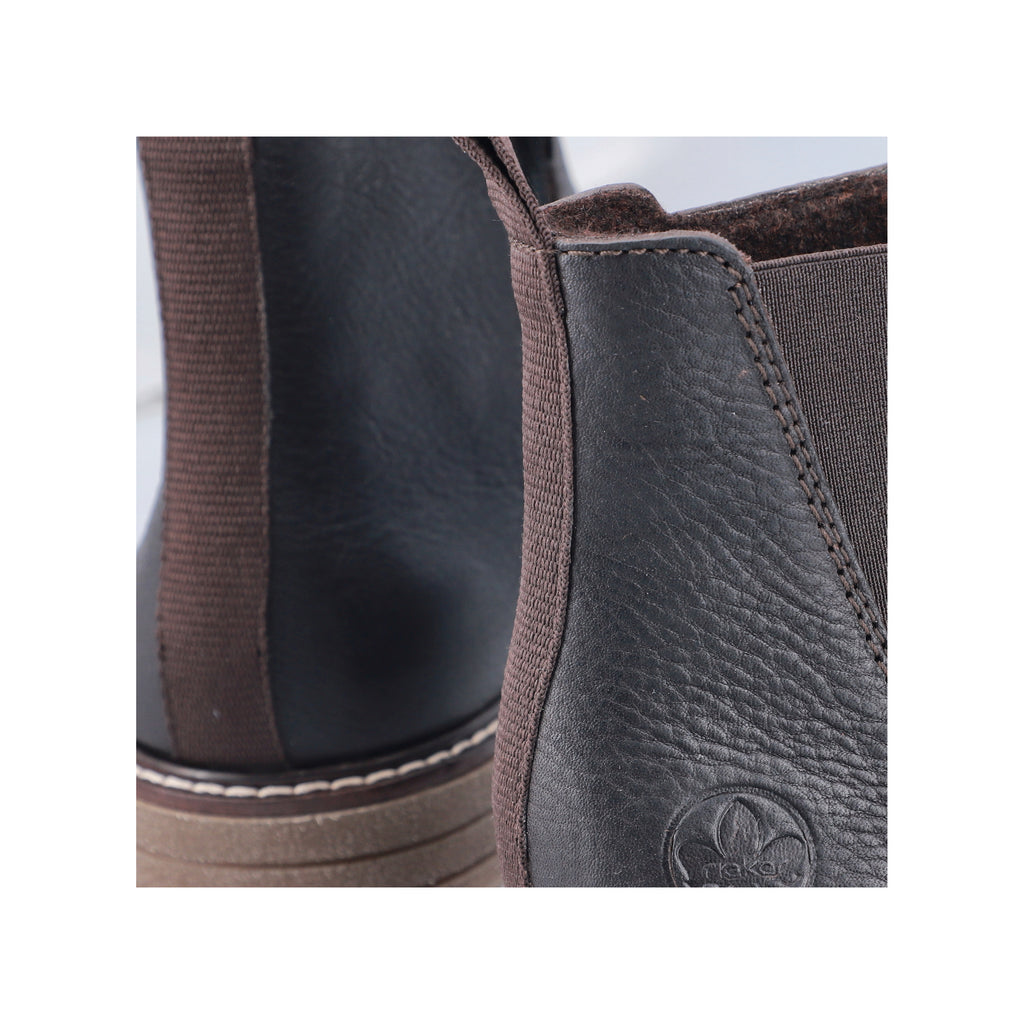 Brown Zip Boots for Men | Rieker 33180-27