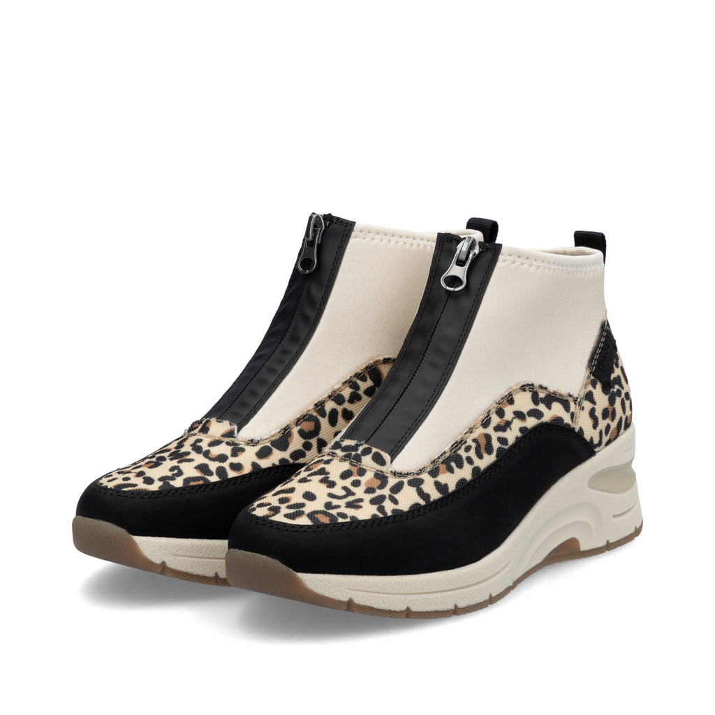 Multi Zip Boots for Women | Rieker N9362-90