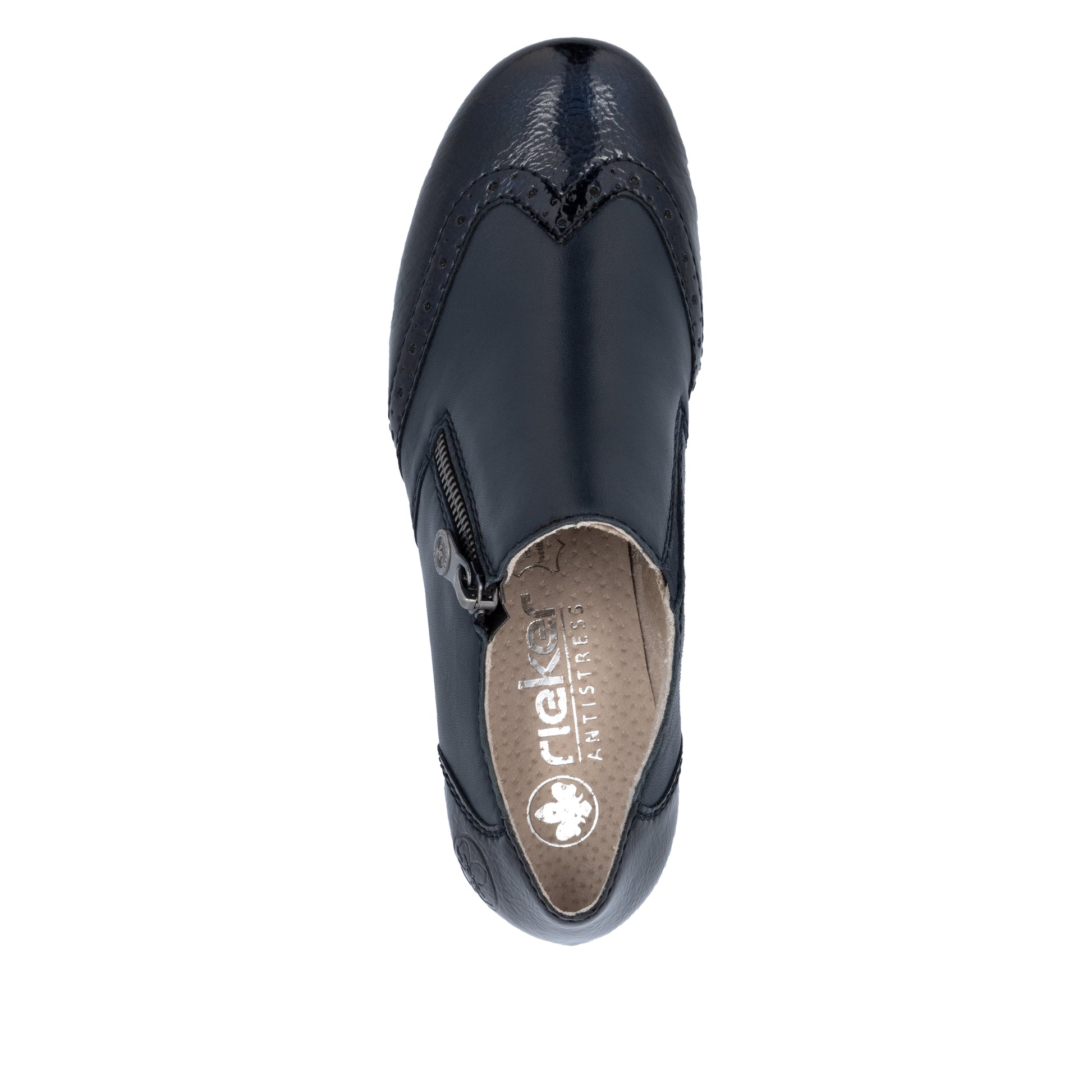 Blue Zip Shoes for Women | Rieker 41757-15