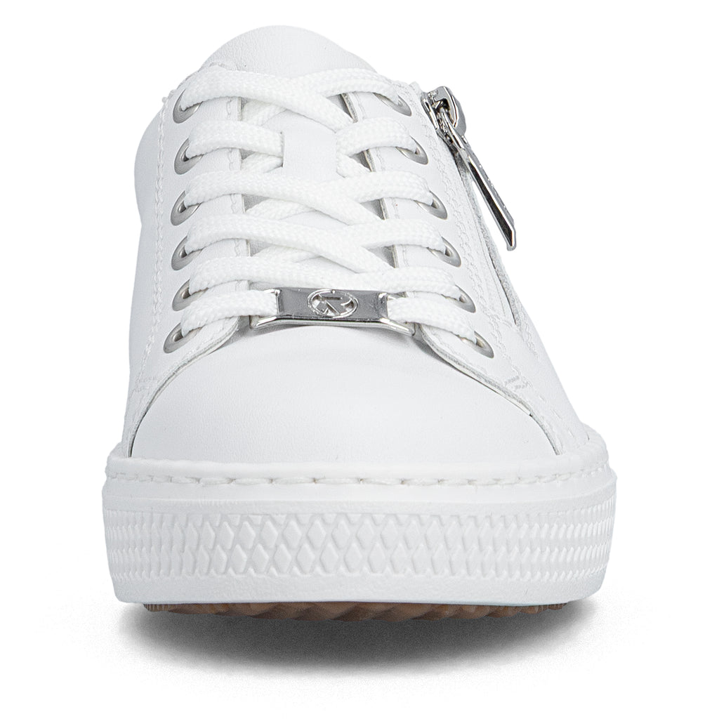 White Zip Shoes for Women | Rieker L59L1-83