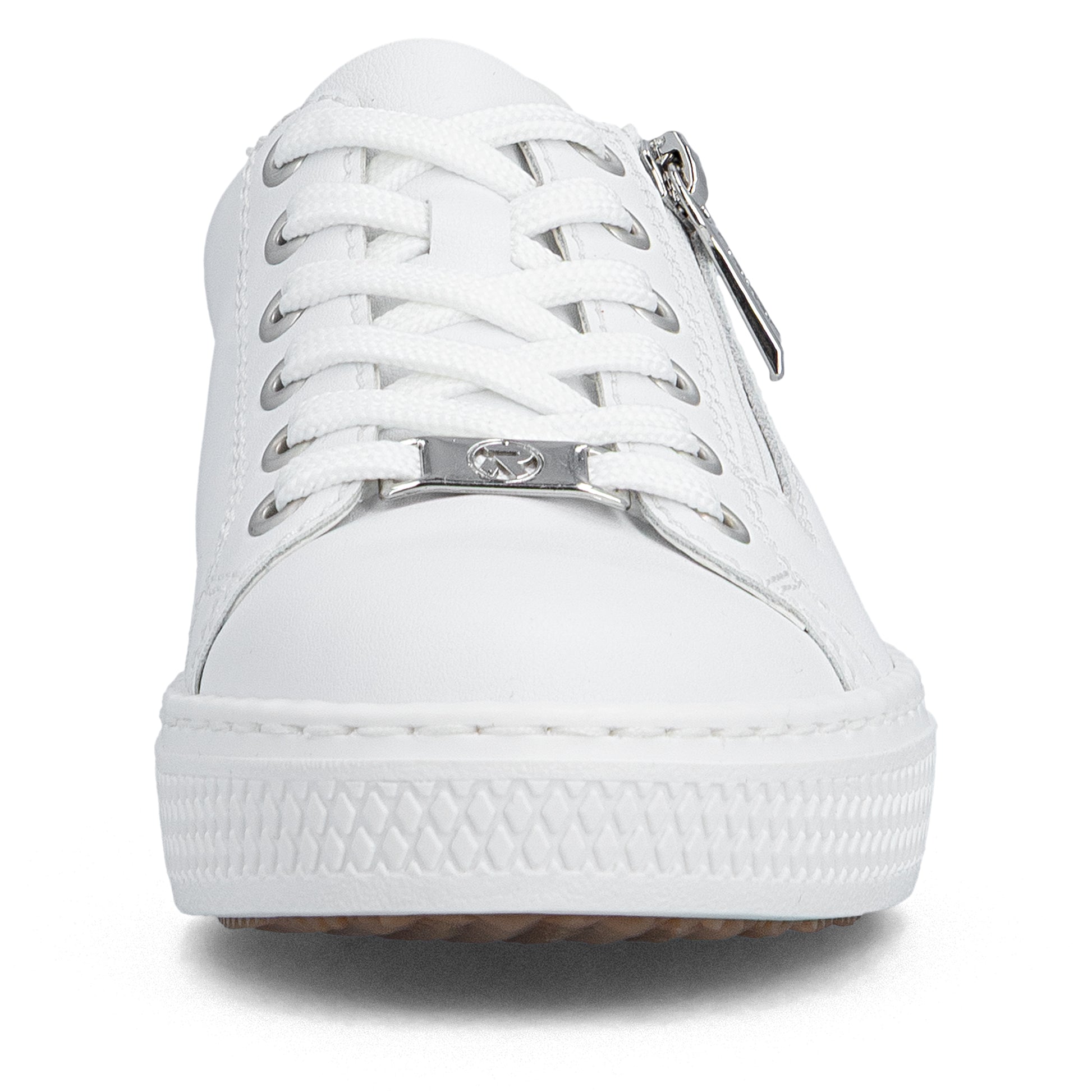 White Zip Shoes for Women | Rieker L59L1-83