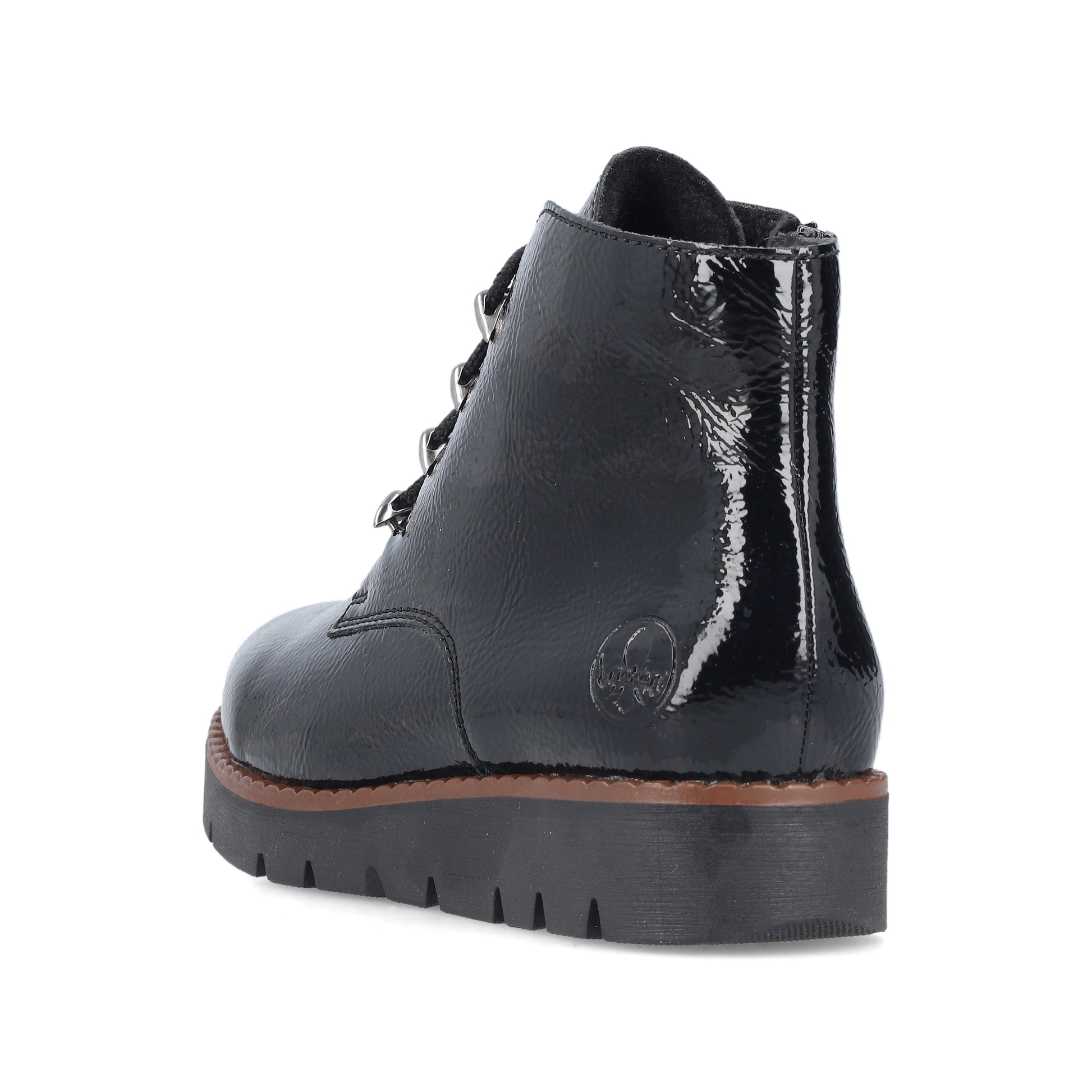 Black Zip Boots for Women | Rieker 44902-00