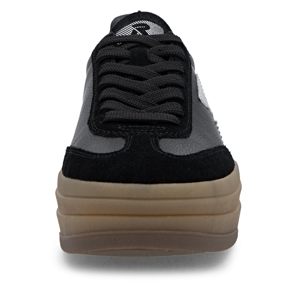 Black Elasticated Shoes for Women | Rieker Sport W3700-00