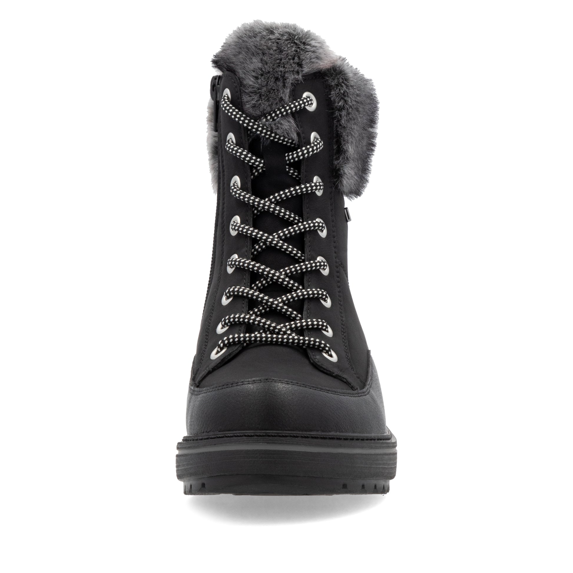 Black Zip Boots for Women | Remonte D0U78-03