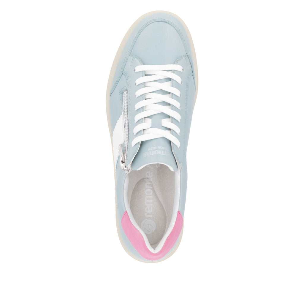 Blue Zip Shoes for Women | Remonte D2C02-12