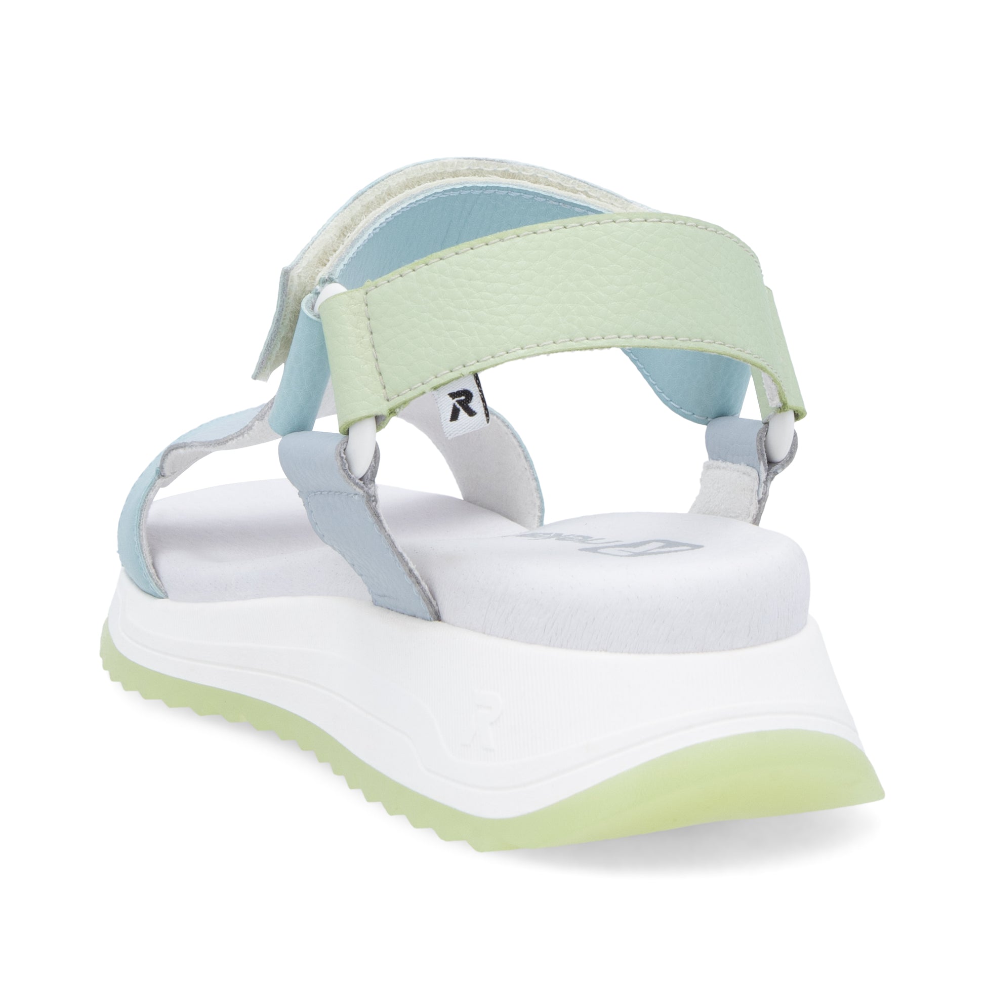 Blue Hook & Loop Sandals for Women | Rieker W2951-10