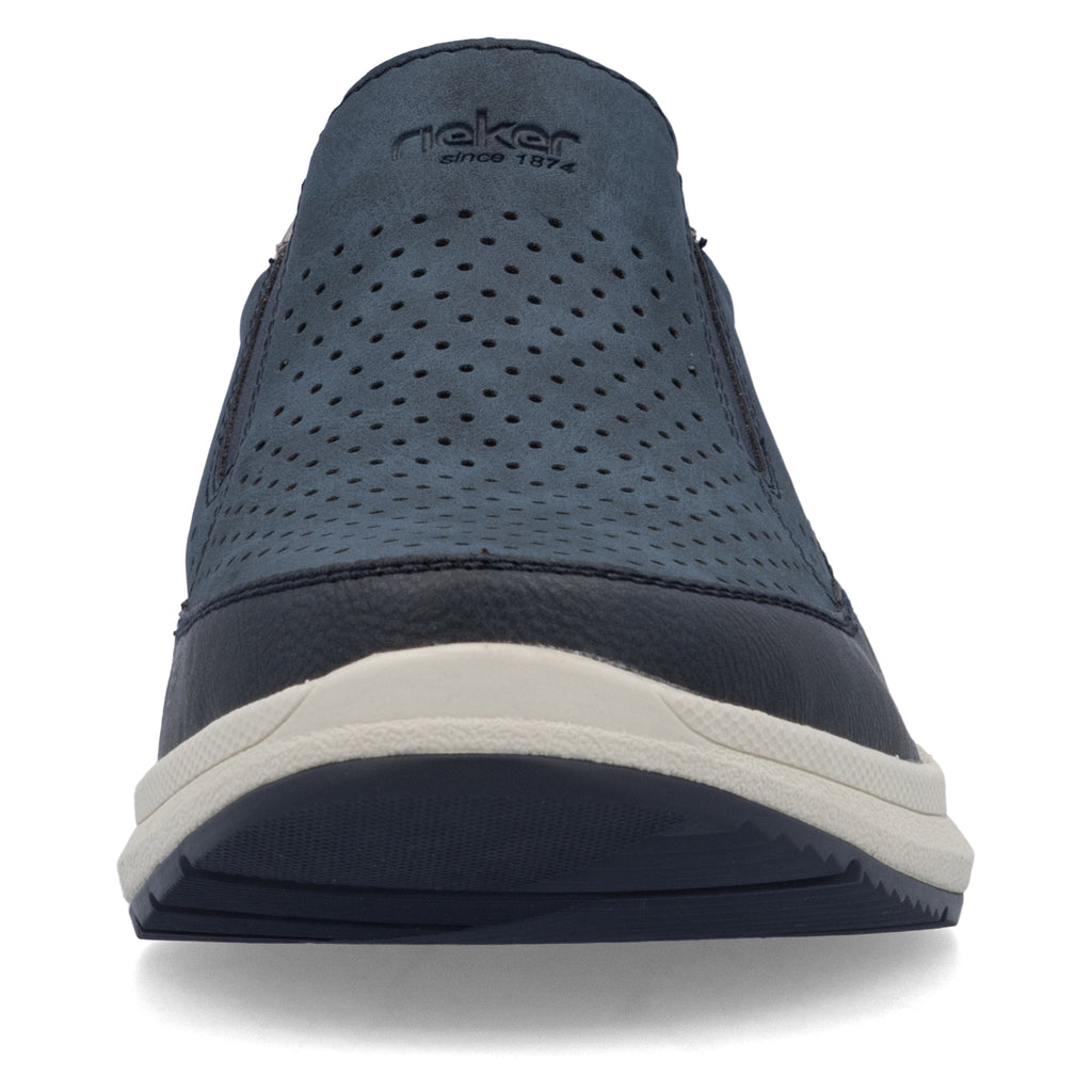 Blue Elasticated Shoes for Men | Rieker 16952-14