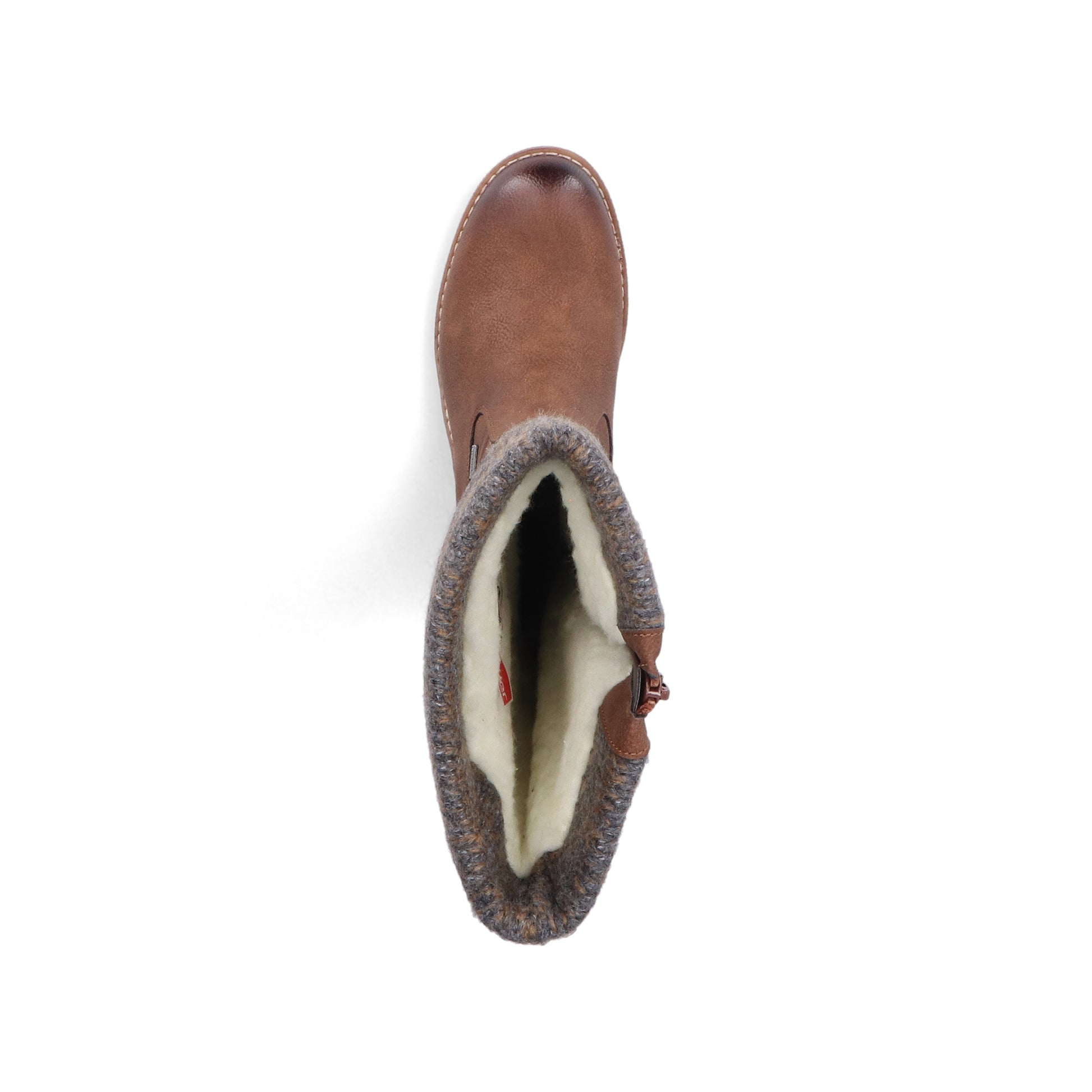 Brown Zip Boots for Women | Rieker 94692-24