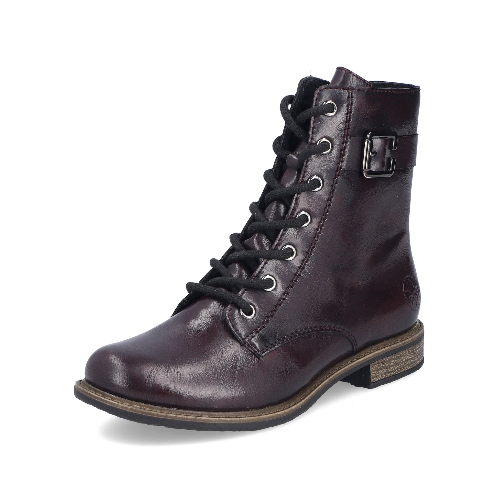 Red Zip Boots for Women | Rieker 74802-35