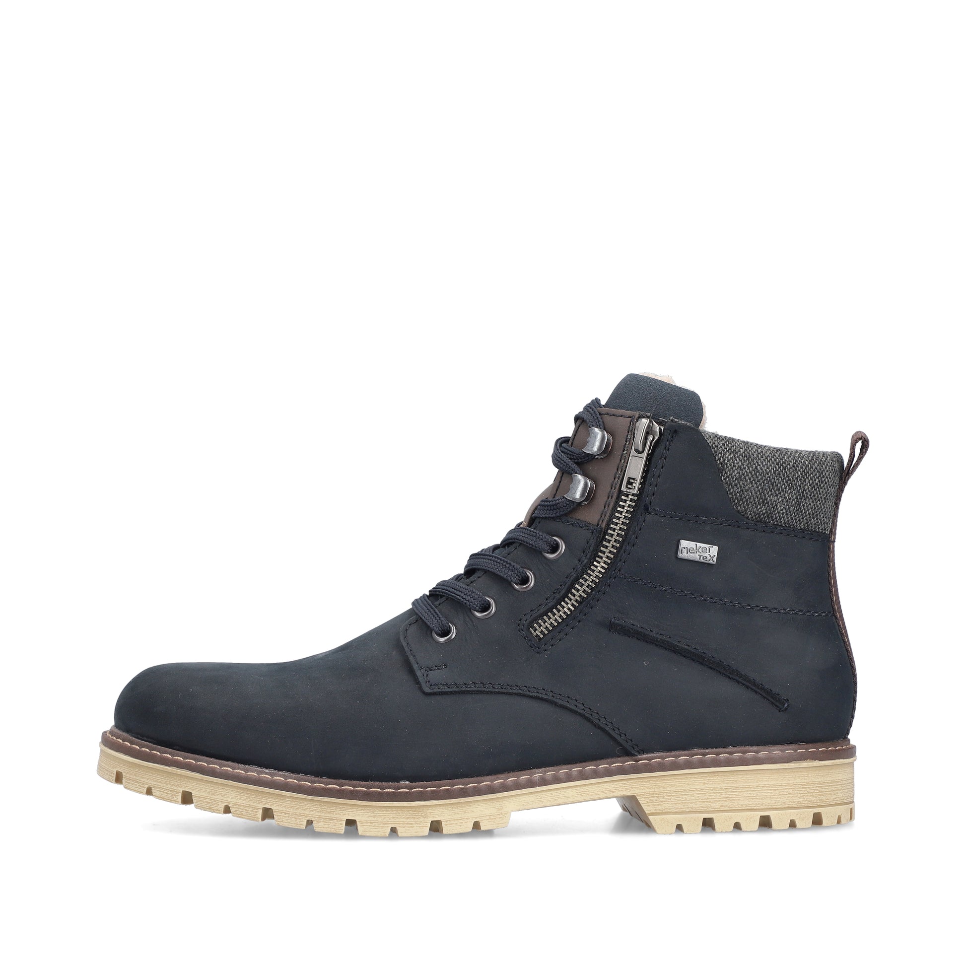 Blue Zip Boots for Men | Rieker F3610-14