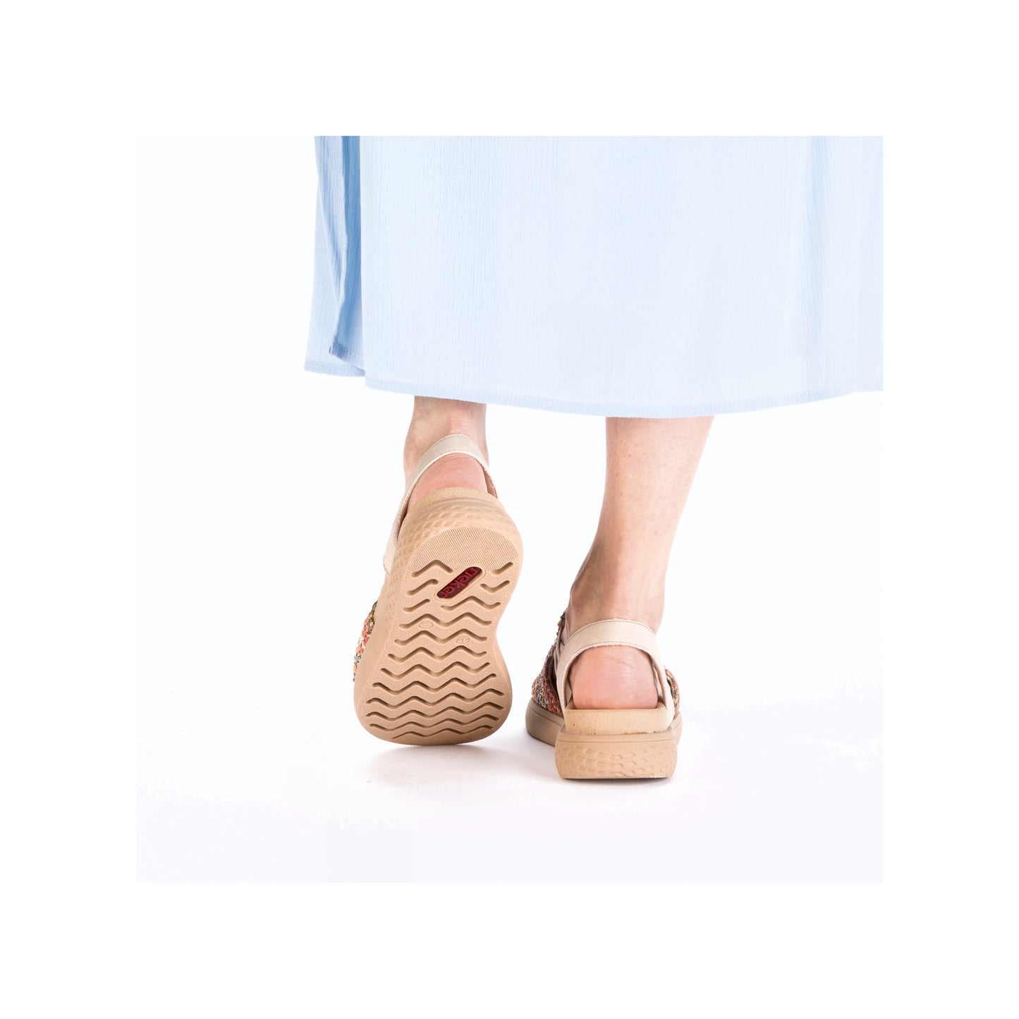 Rieker Woman's Sandals - Multi-Coloured | V1541-90