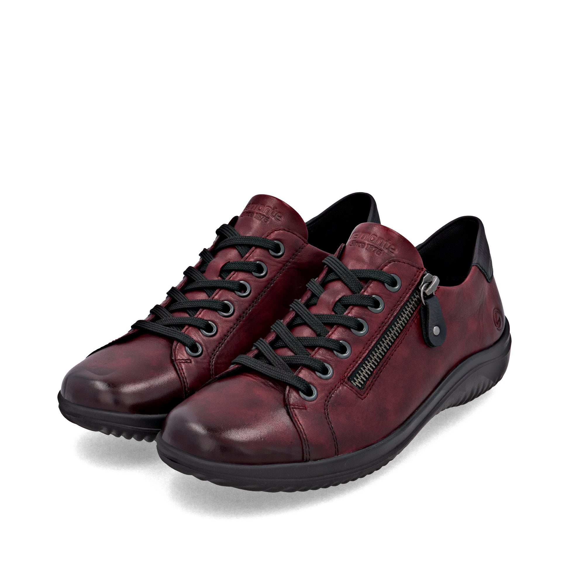 Red Zip Shoes for Women | Remonte D1E03-35