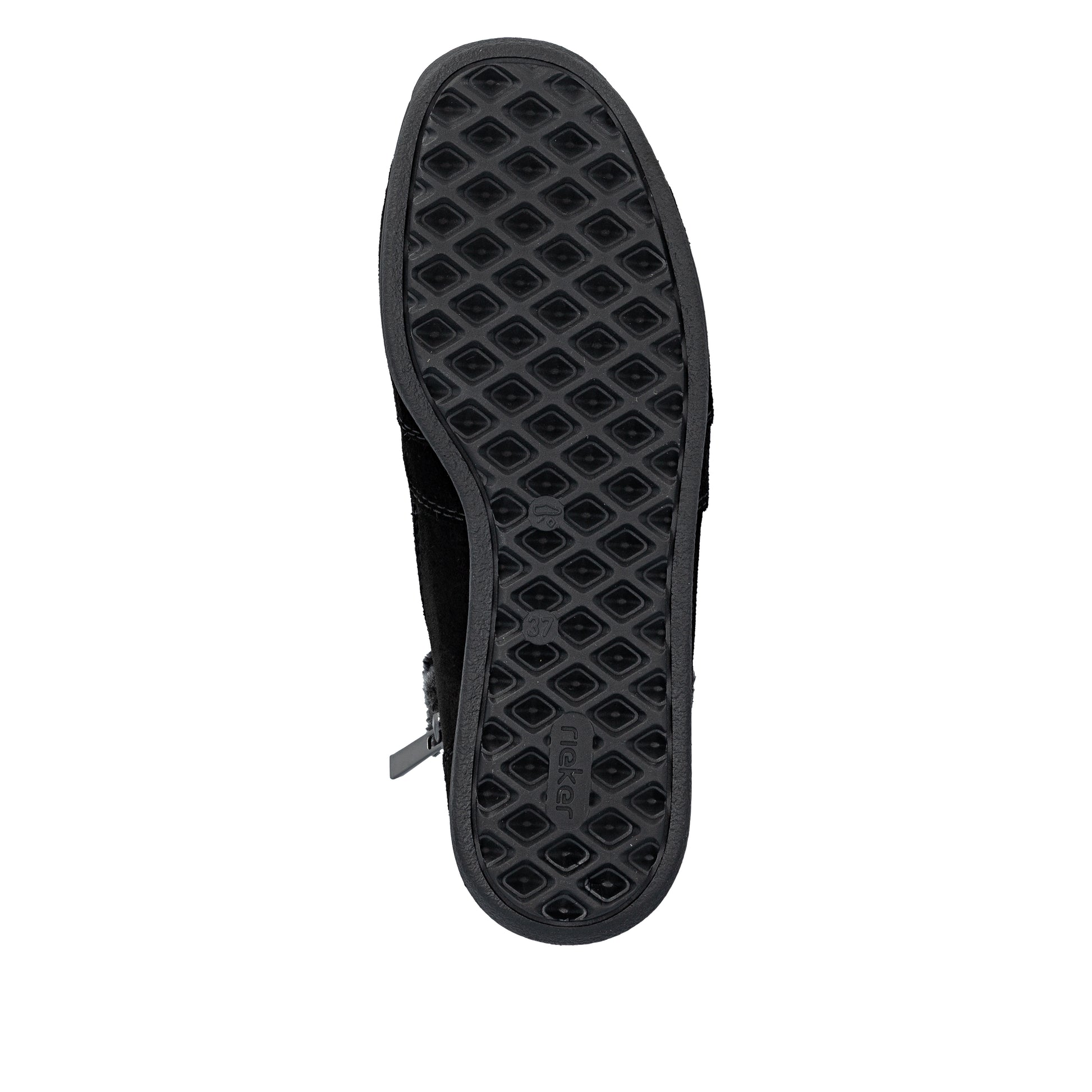 Black Zip Boots for Women | Rieker 47256-00