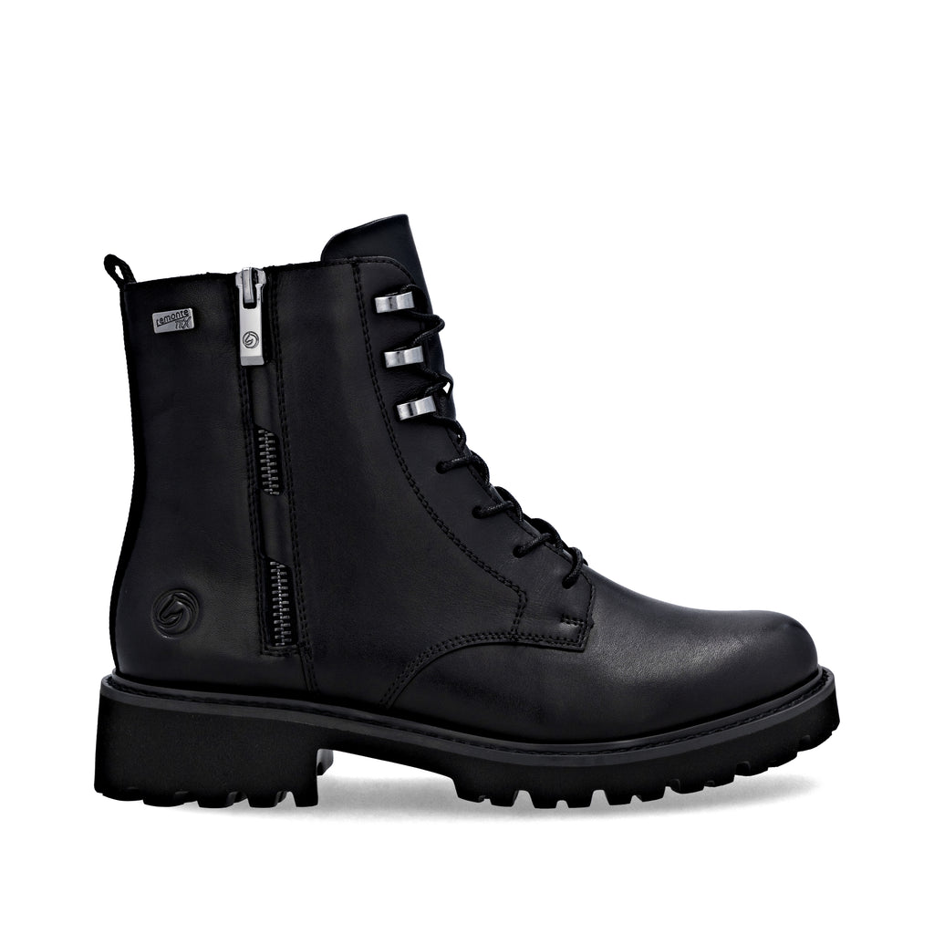 Black Zip Boots for Women | Remonte D8656-00