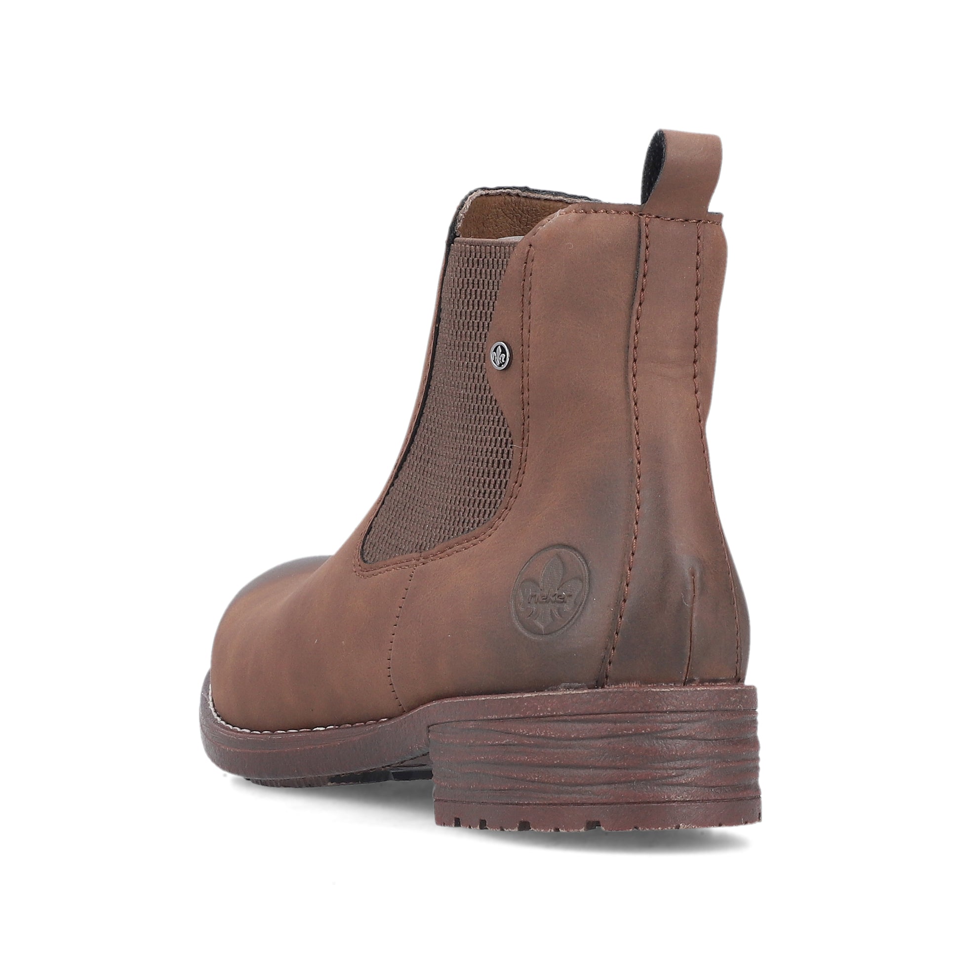 Brown Elasticated Boots for Women | Rieker 79450-24