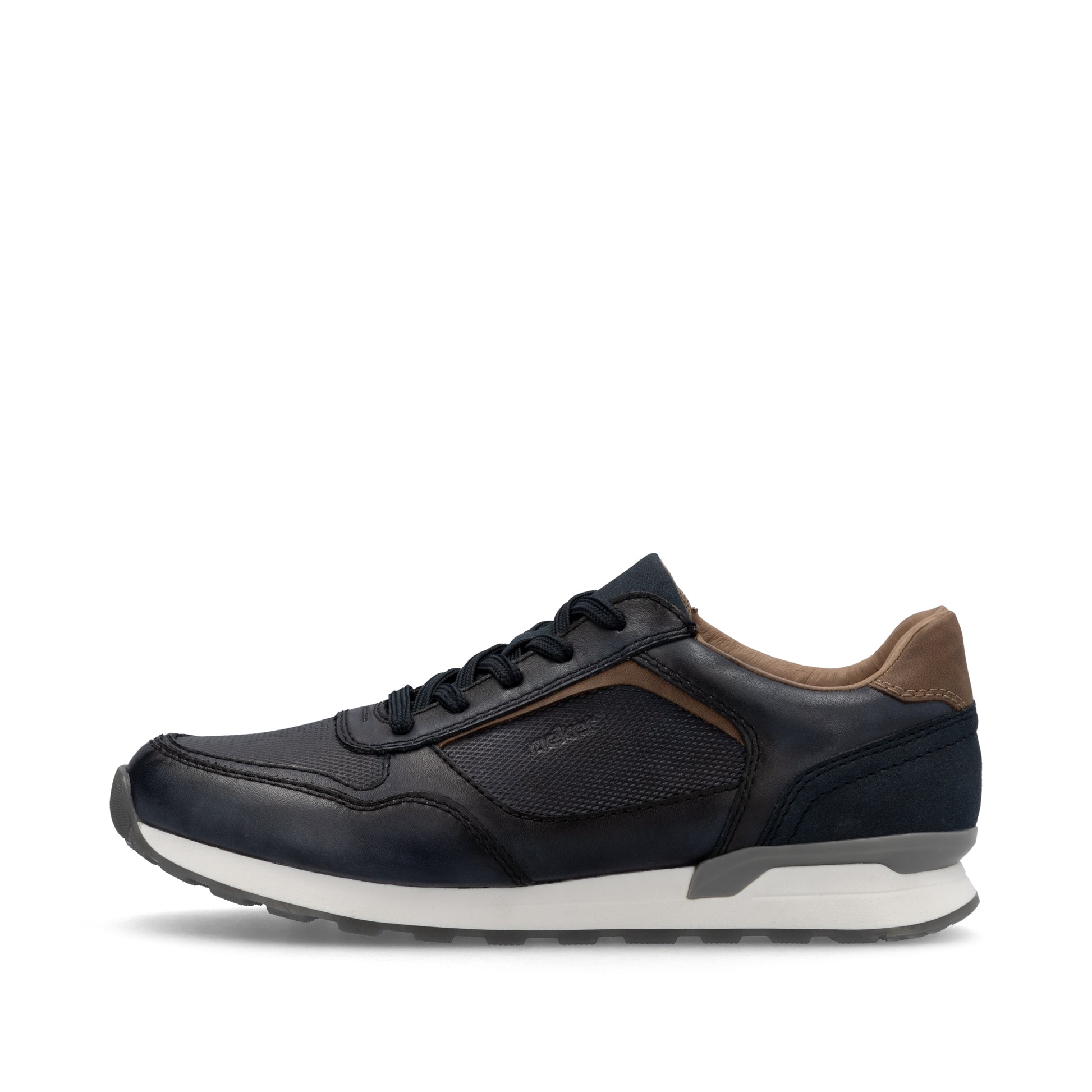 Blue Elasticated Shoes for Men | Rieker U0311-14