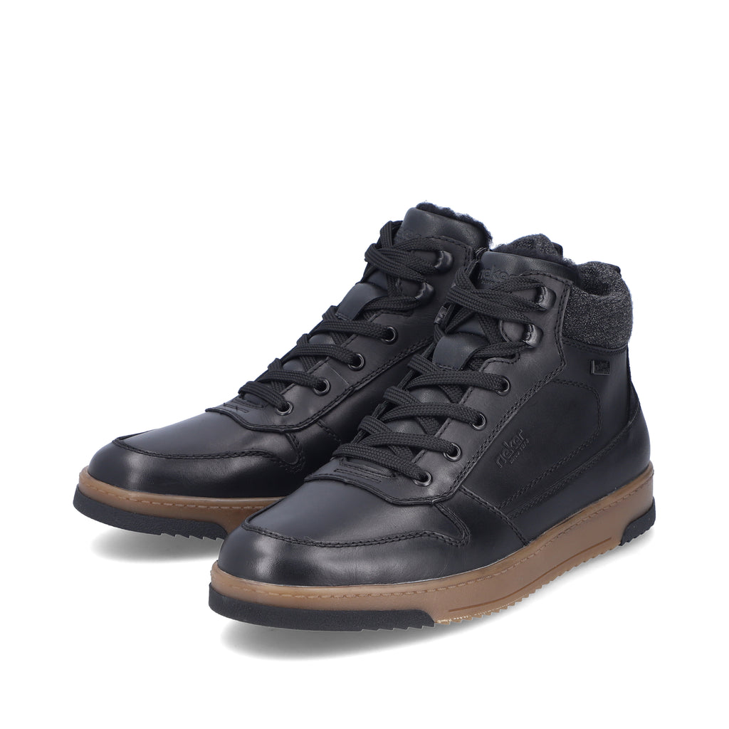 Black Zip Boots for Men | Rieker 17530-00