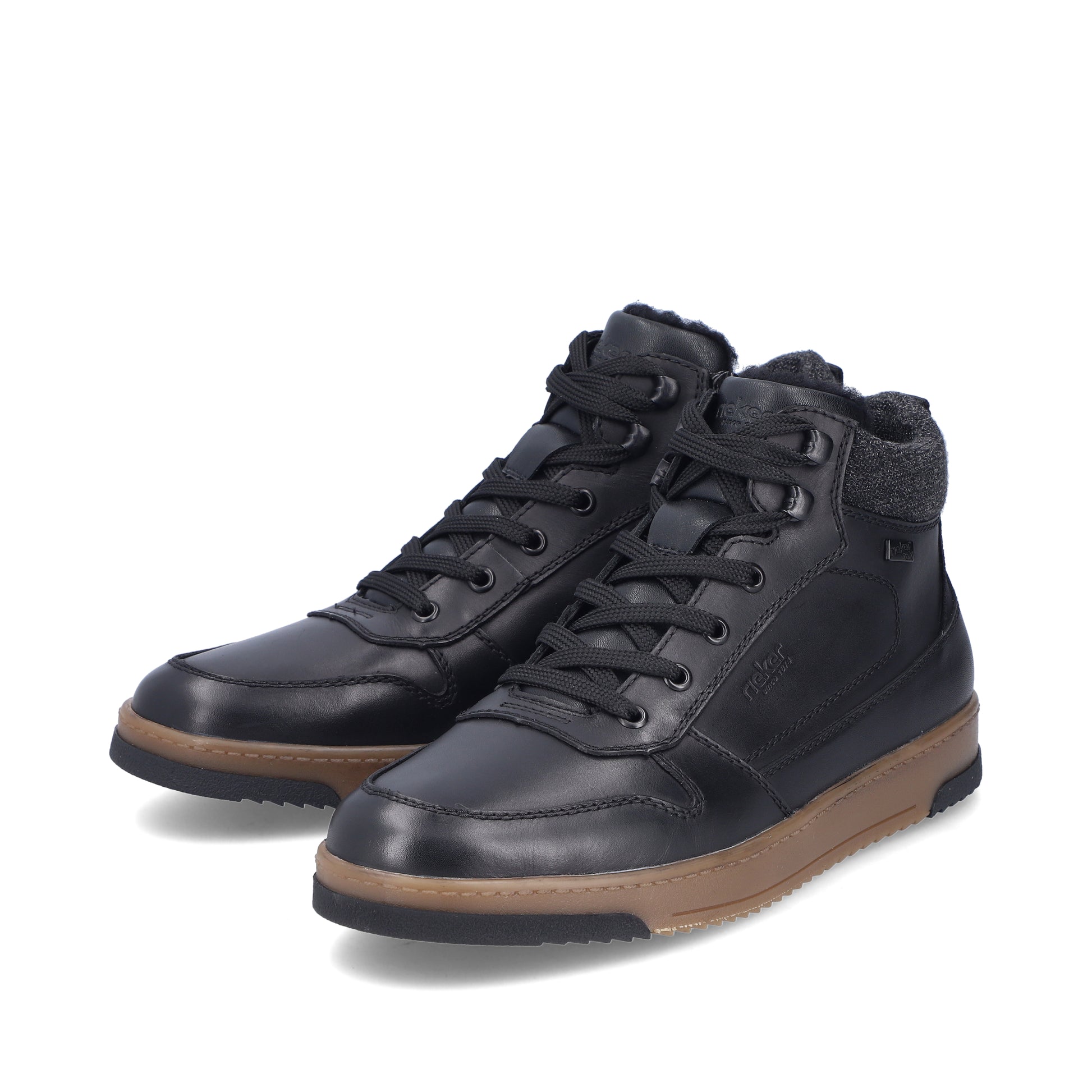 Black Zip Boots for Men | Rieker 17530-00