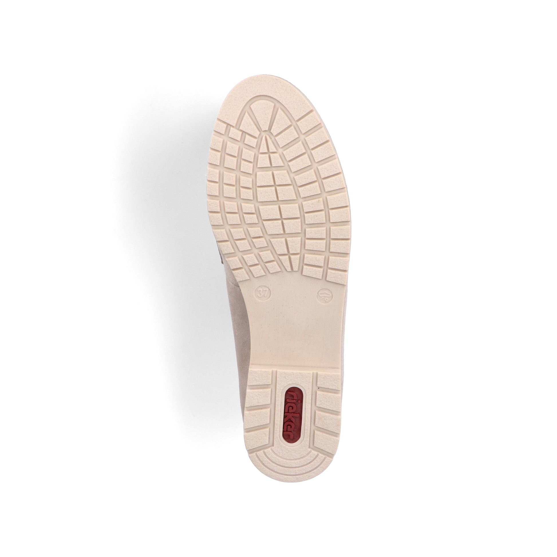 Beige Elasticated Shoes for Women | Rieker 45301-60