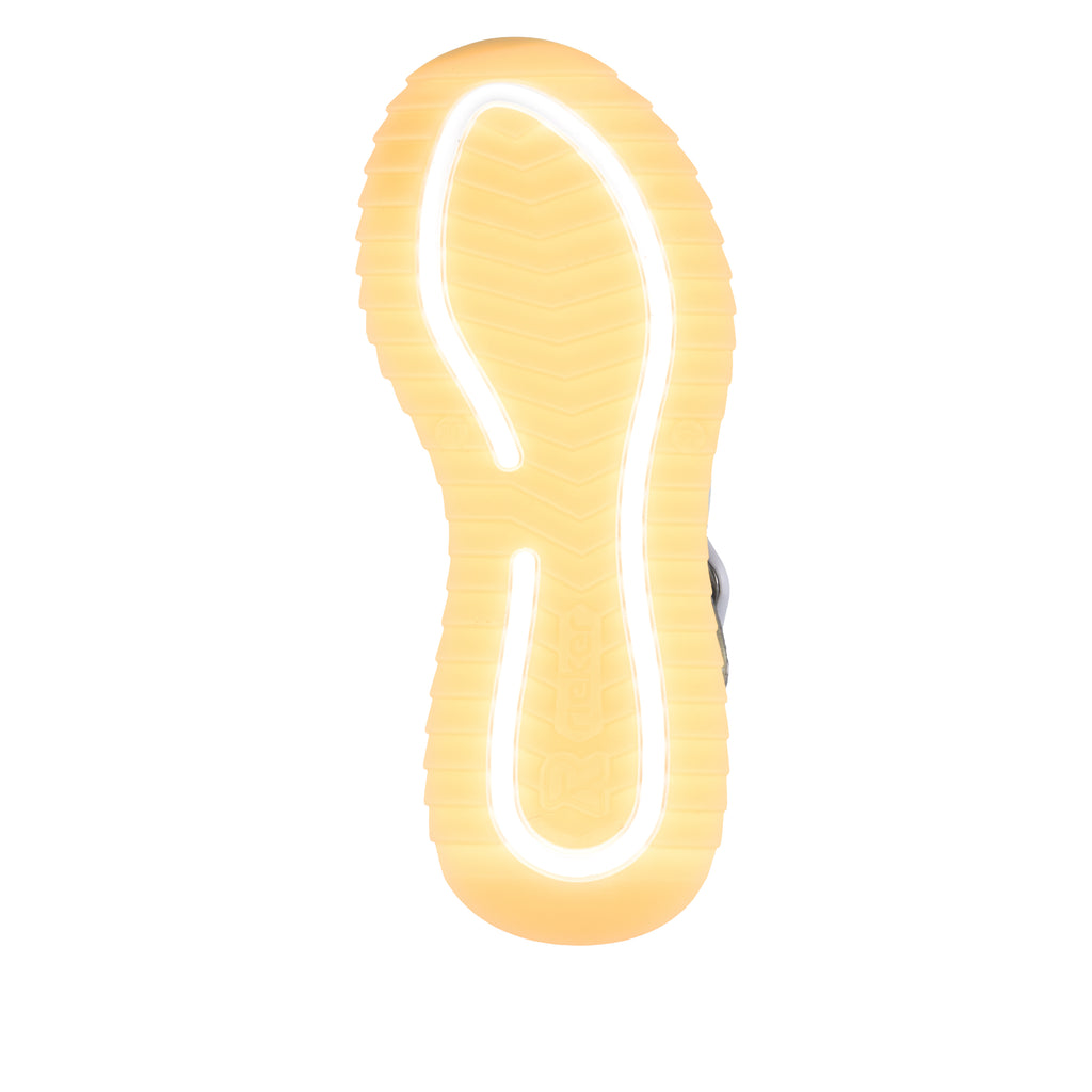 Gold Hook & Loop Sandals for Women | Rieker Sport W2950-90