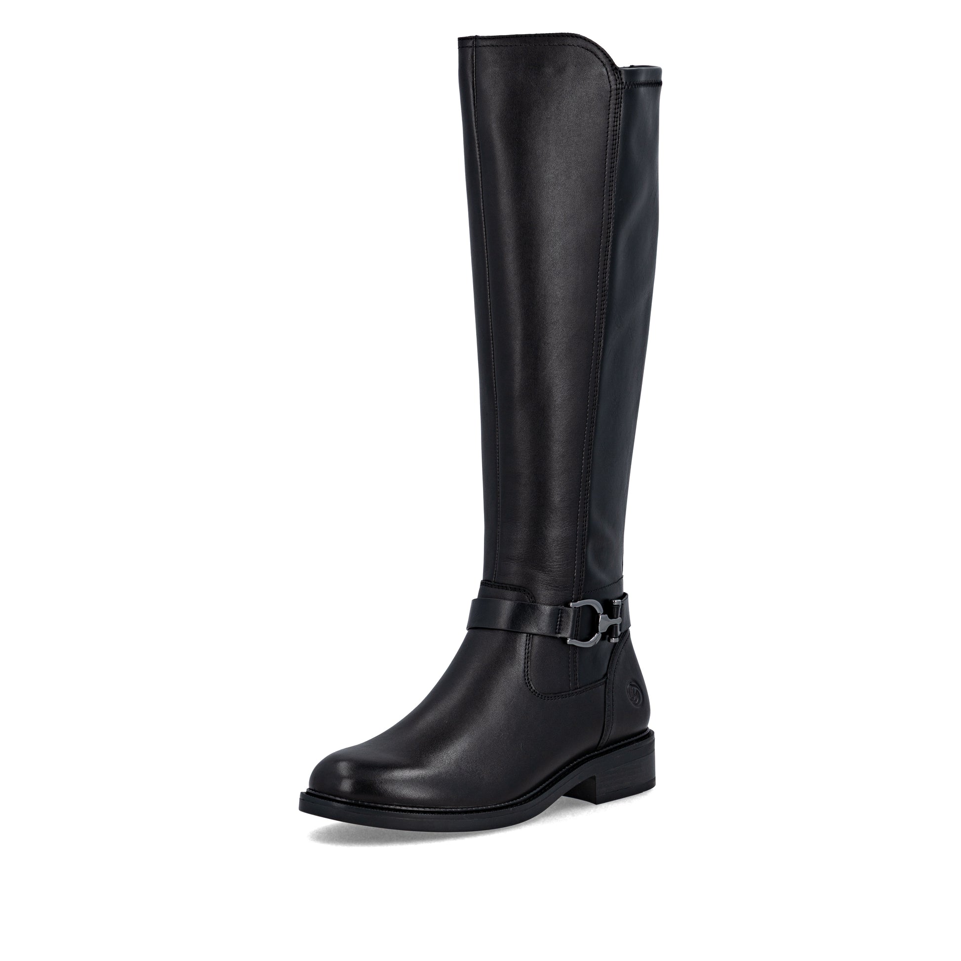 Black Zip Boots for Women | Remonte D2W77-00
