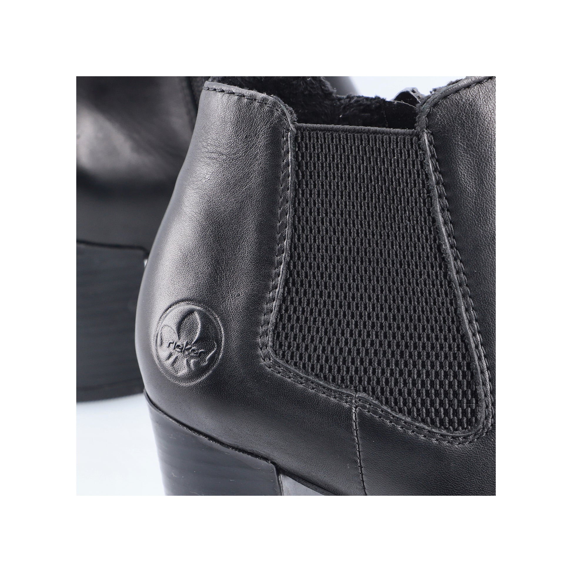 Black Zip Boots for Women | Rieker 50194-00
