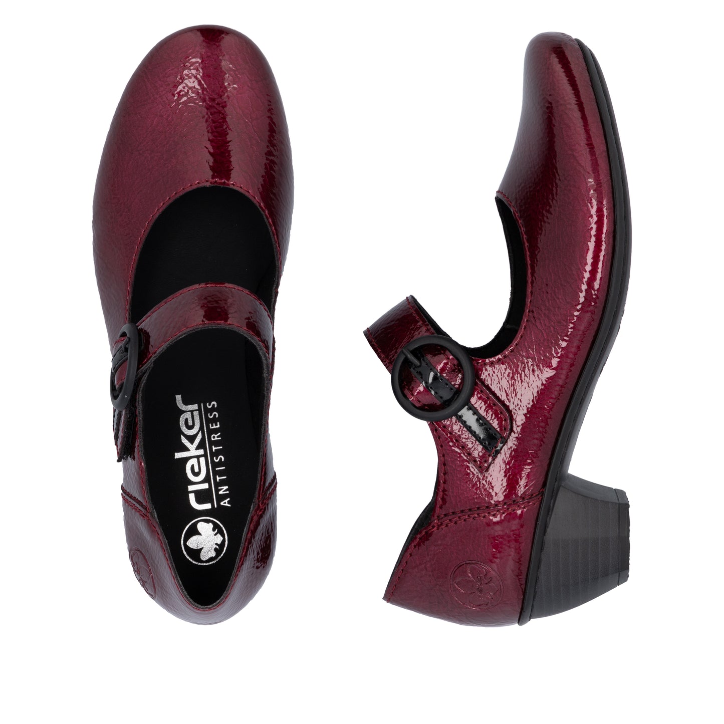 Rieker Woman's Shoes - Red | 41756-33