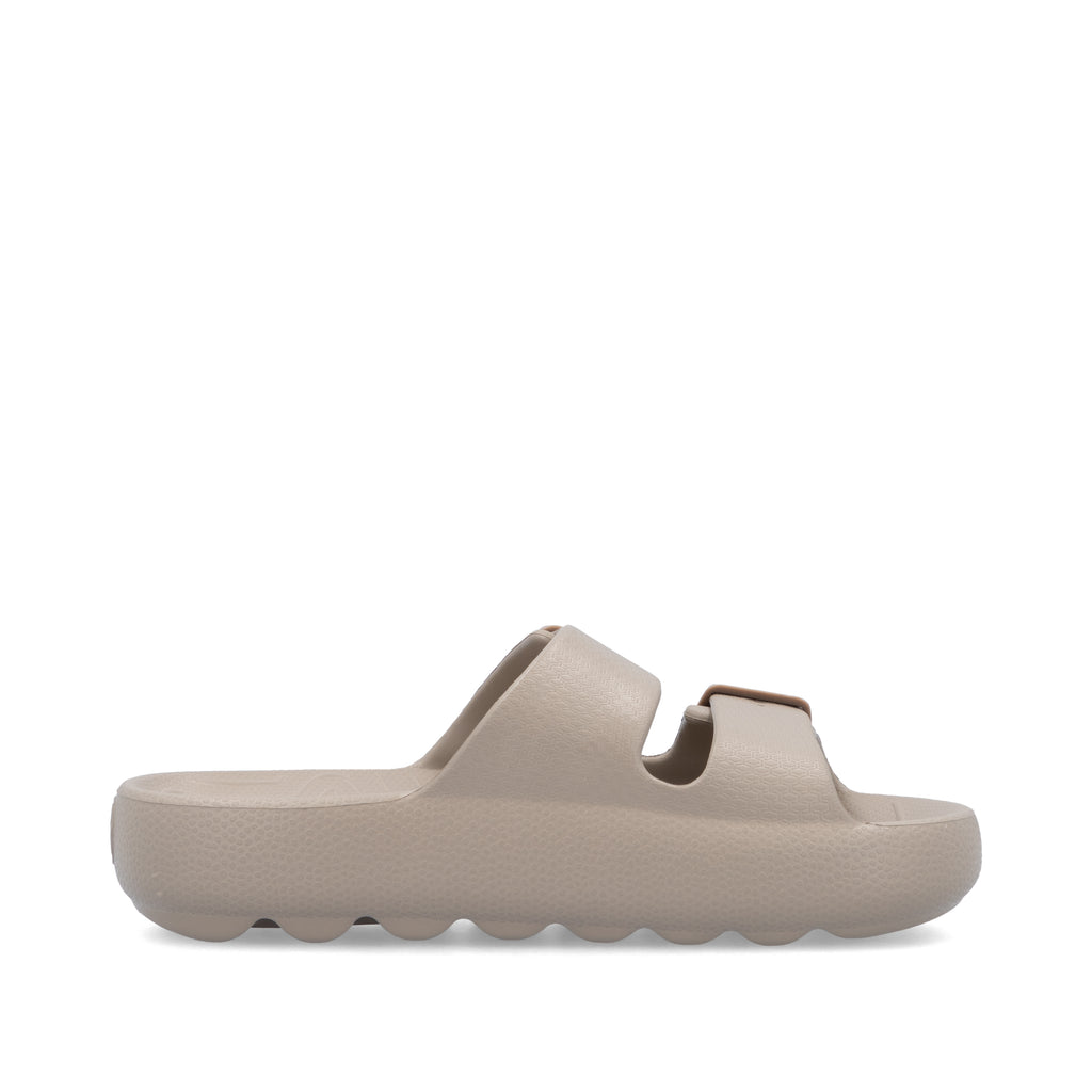 Beige Buckle Sandals for Women | Rieker P2450-60