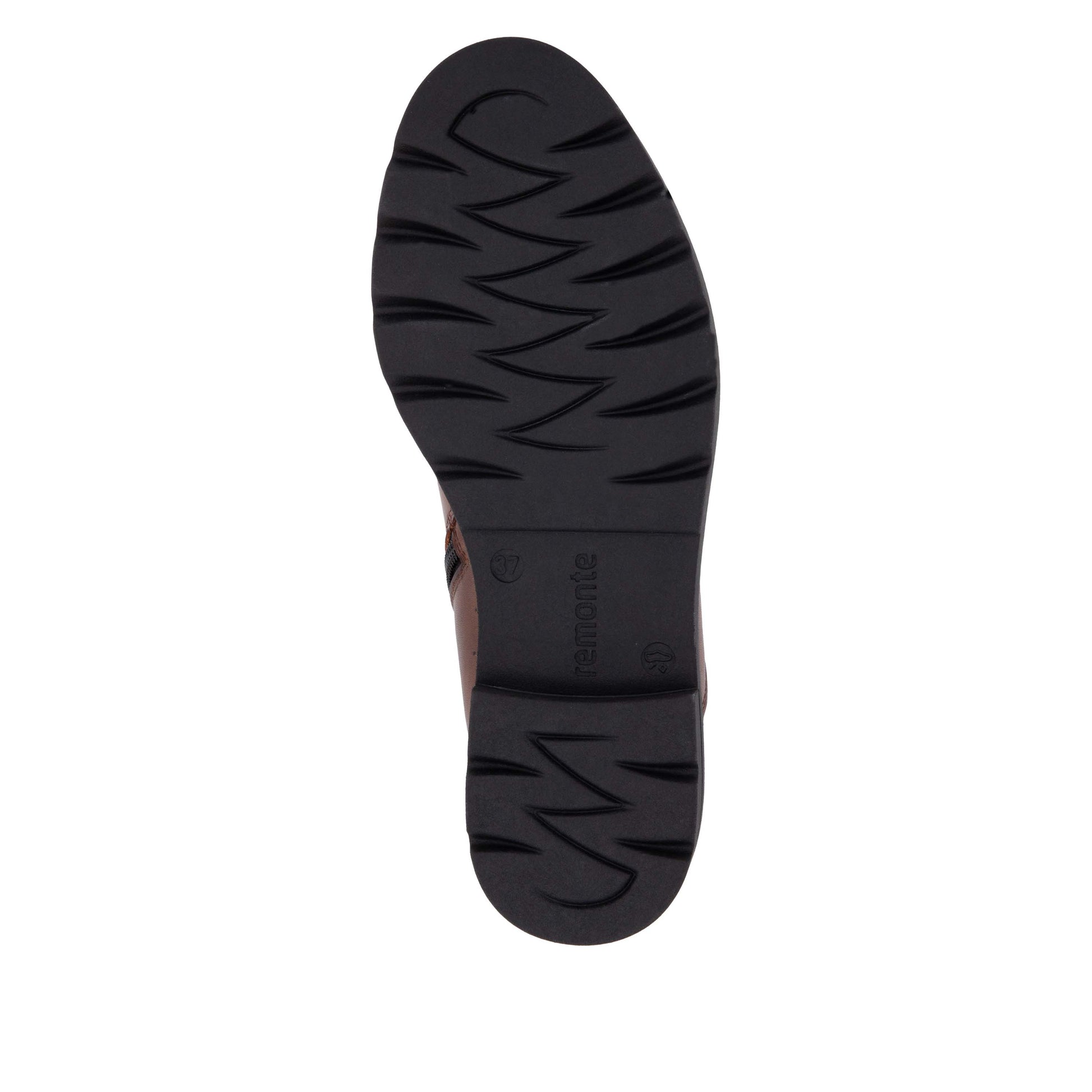 Brown Zip Boots for Women | Remonte D2Q70-22