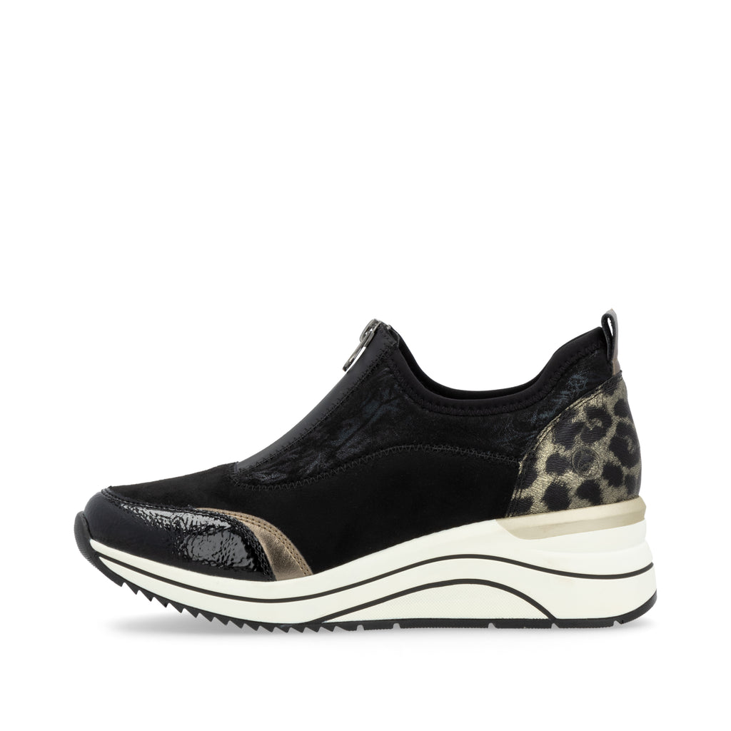 Black Zip Shoes for Women | Remonte D0T08-02
