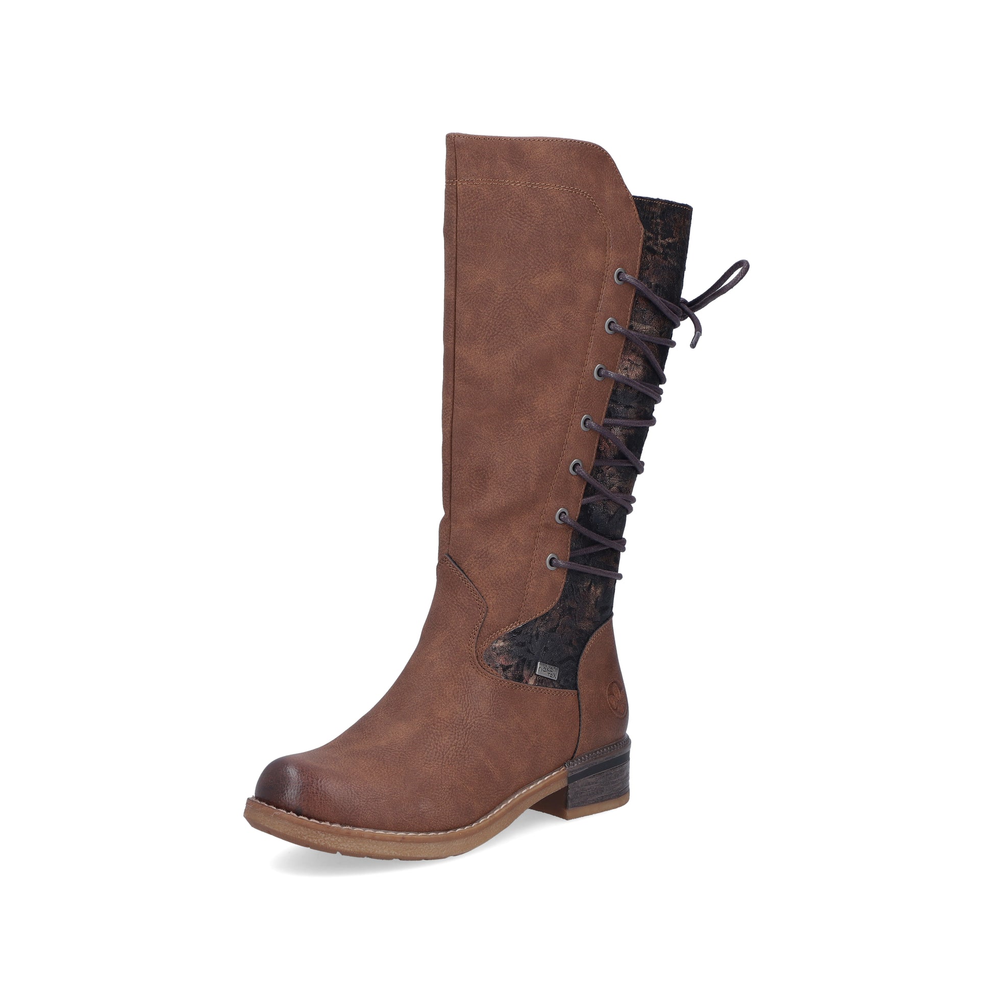 Brown Zip Boots for Women | Rieker 94693-24