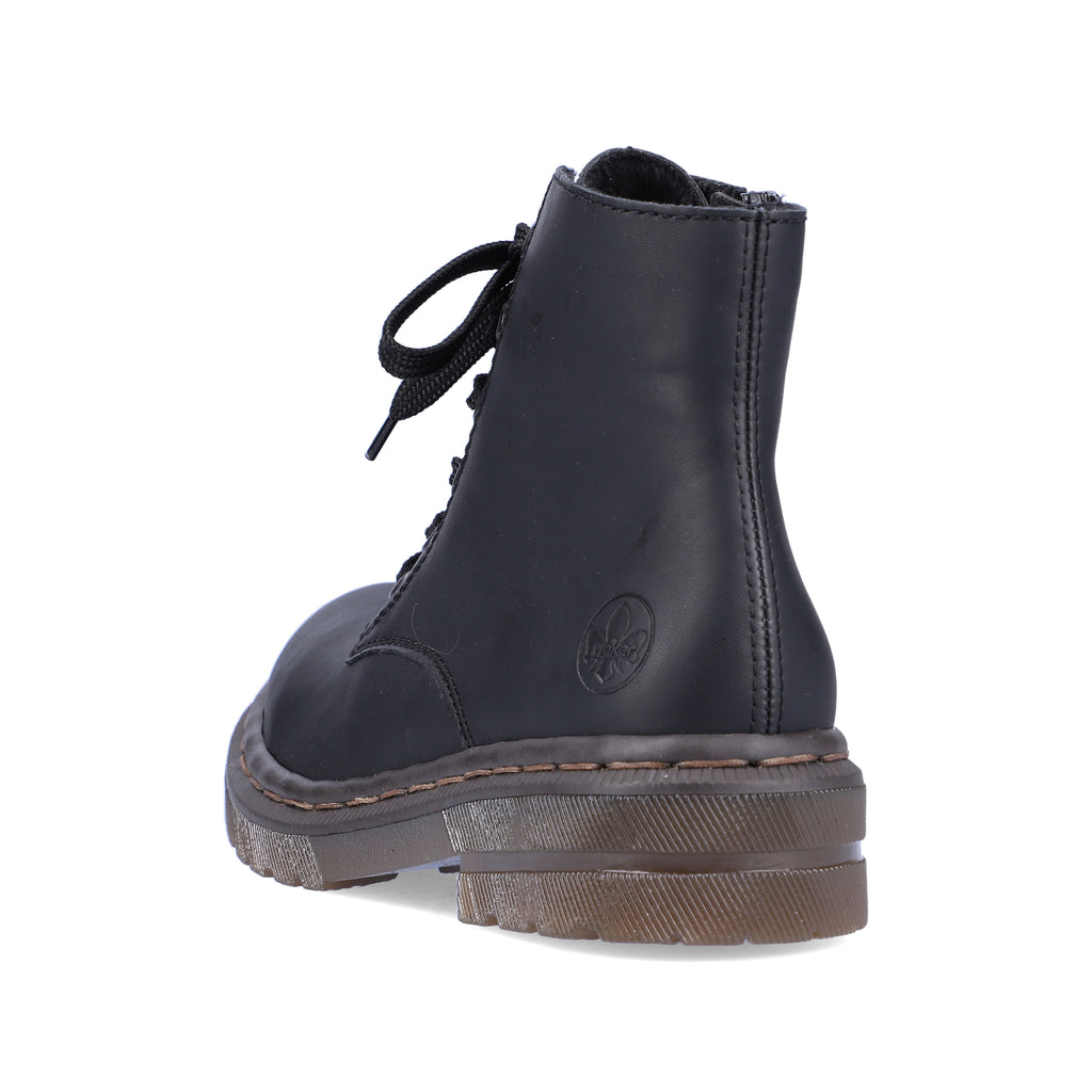 Black Zip Boots for Women | Rieker 78240-00