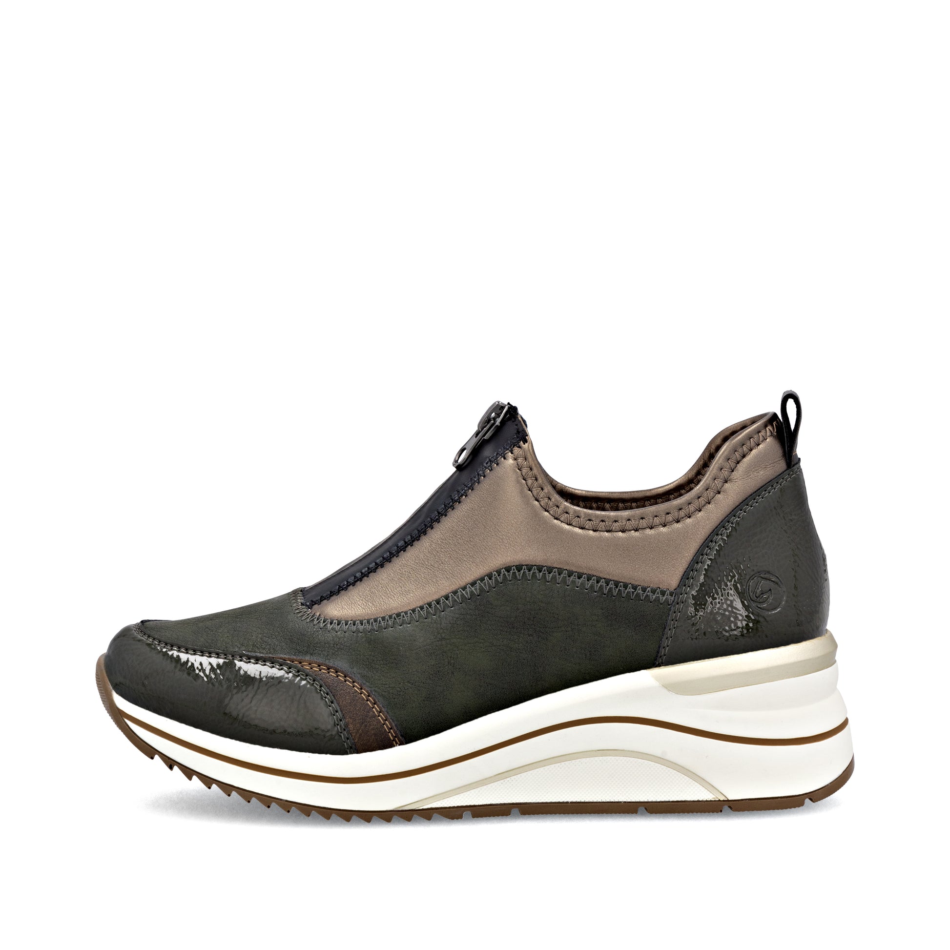 Green Zip Shoes for Women | Remonte D0T08-54