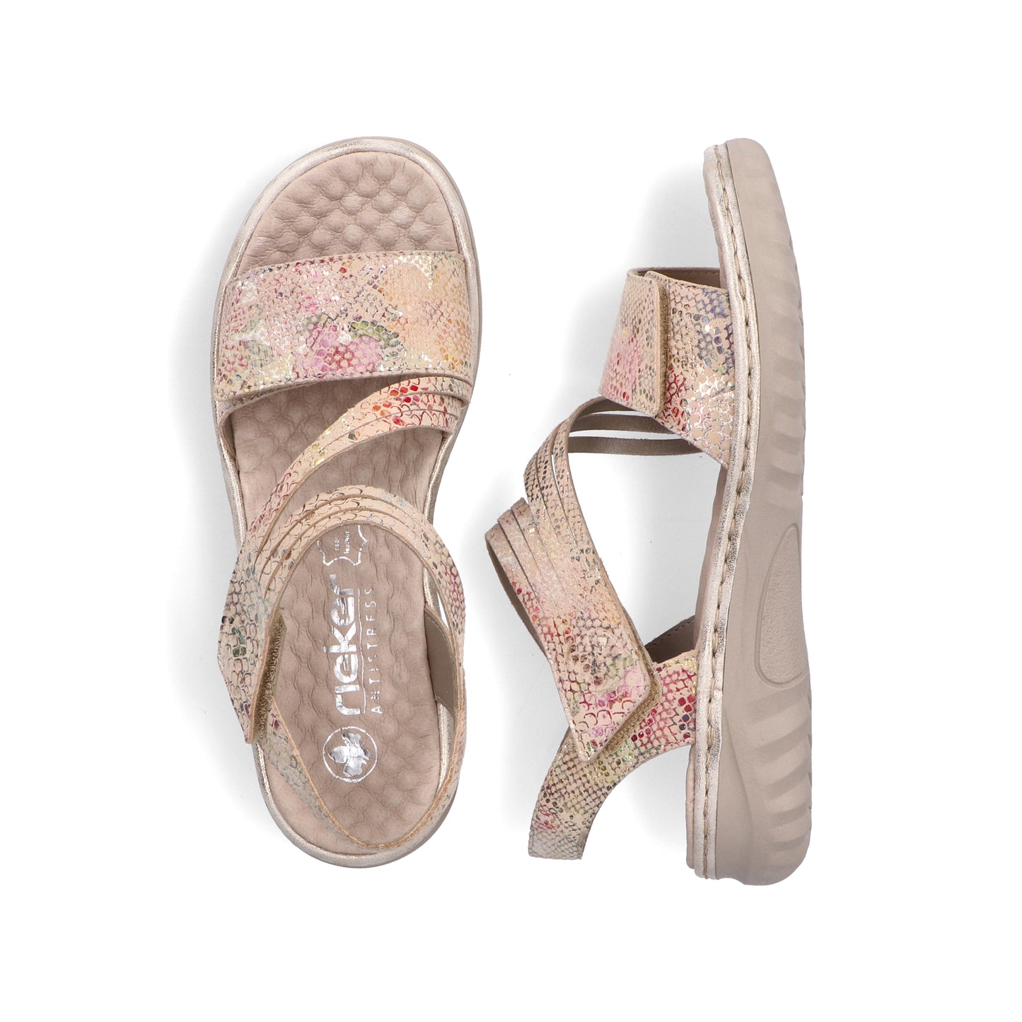 Rieker Woman's Sandals - Multi-Coloured | 60464-90