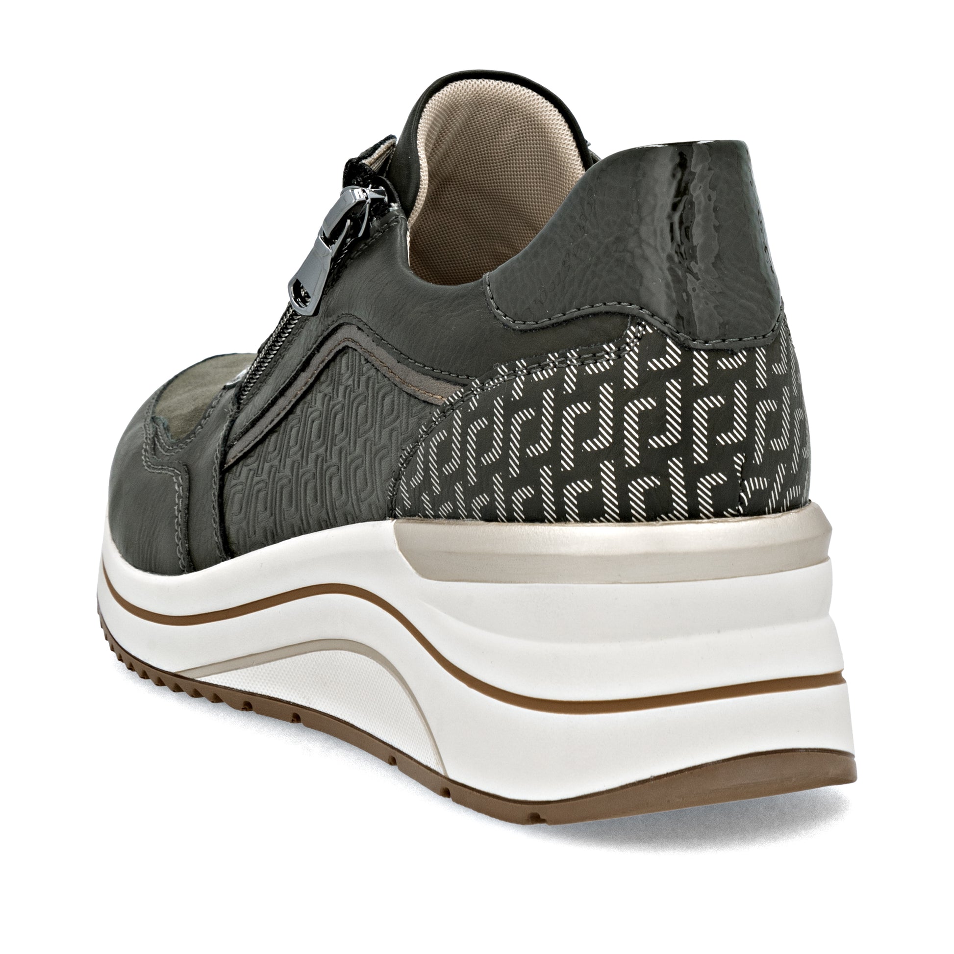 Green Zip Shoes for Women | Remonte D0T16-54