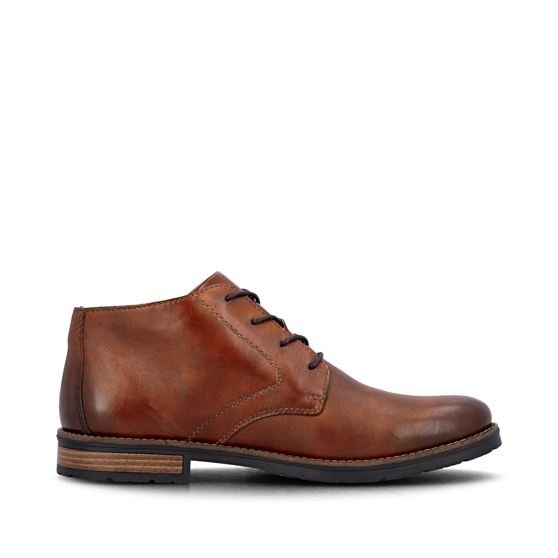 Brown Zip Boots for Men | Rieker 14609-24