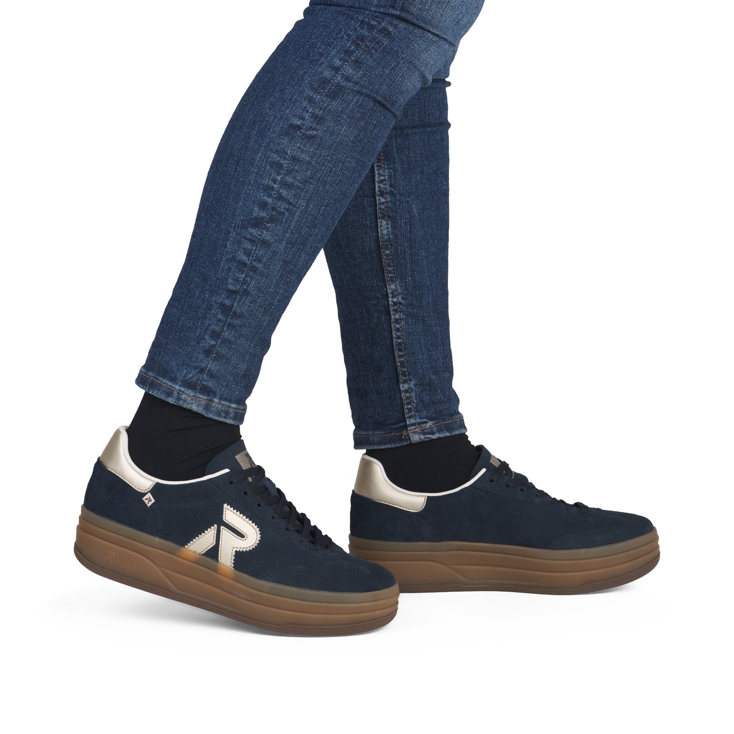 Rieker Sport Women's Trainer - Blue | W3700-14