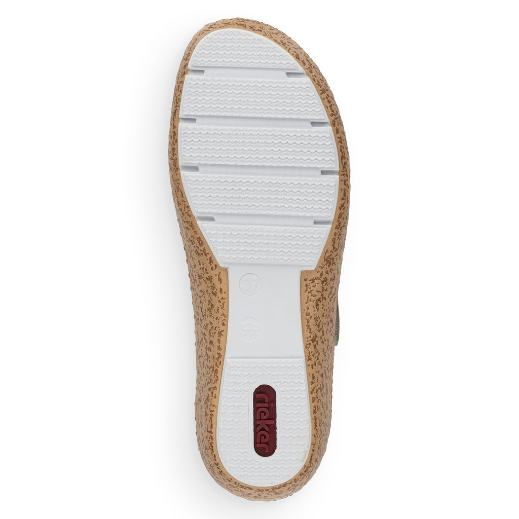 Grey Hook & Loop Shoes for Women | Rieker 44885-40
