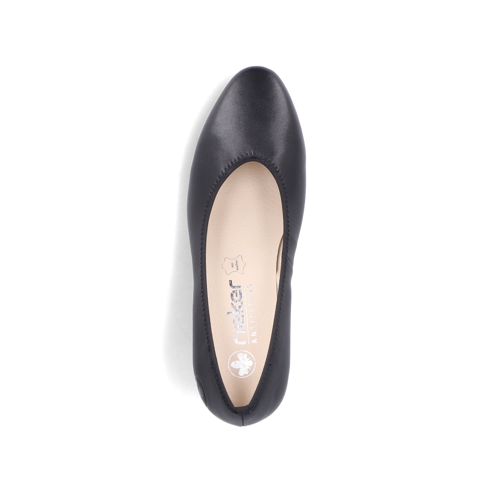 Black Slip-On Shoes for Women | Rieker 44650-04