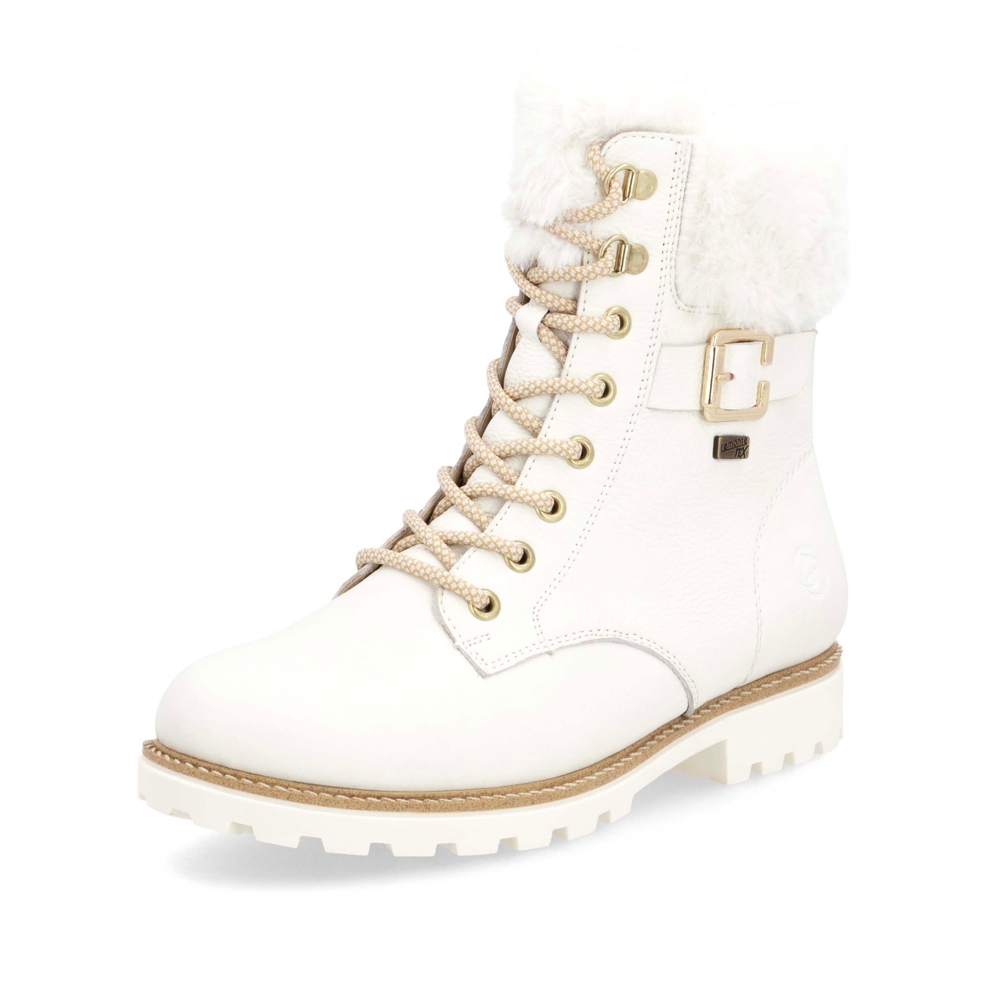 White Zip Boots for Women | Remonte D8481-80